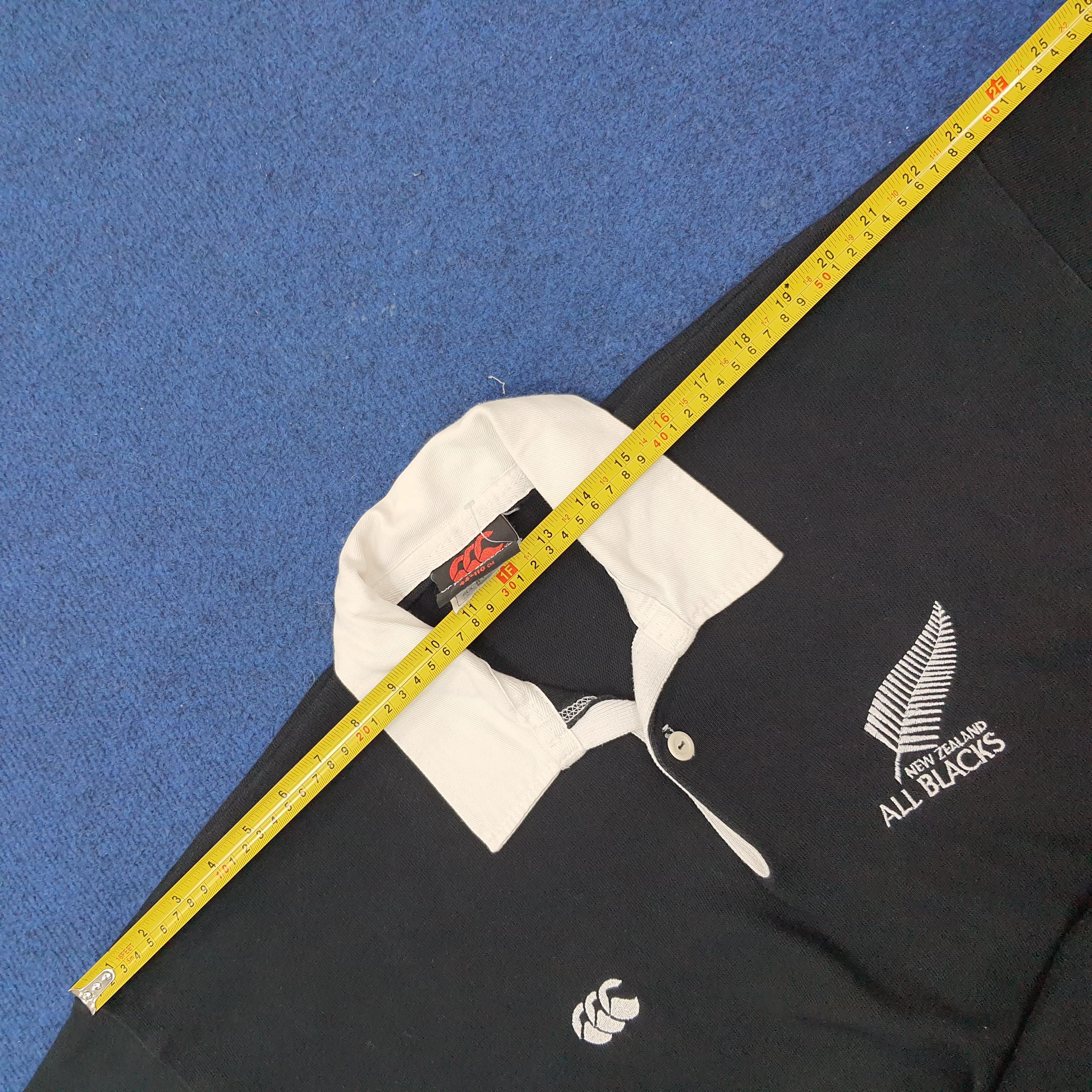 All Blacks Vintage Canterbury of New Zealand Rugby Union Polo C239N64 Size US L / EU 52-54 / 3 - 10 Thumbnail