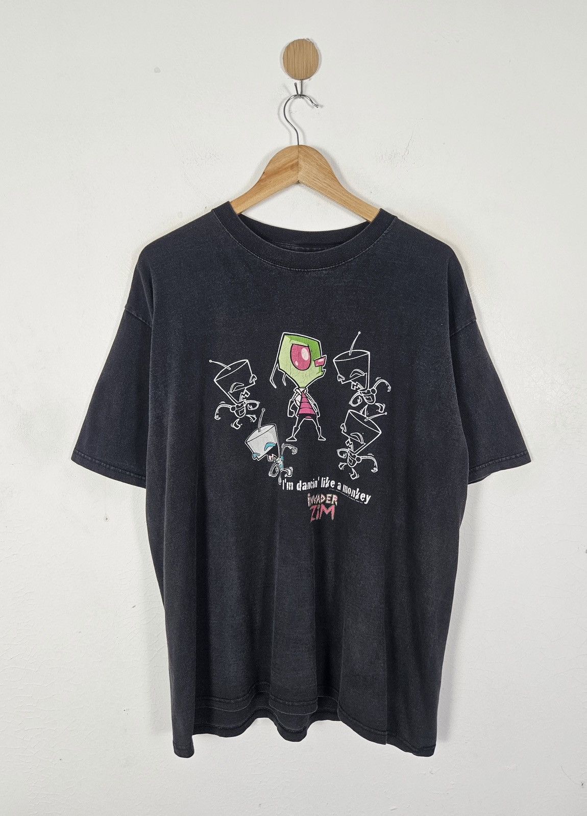 Vintage Vintage Invader Zim Cartoon Promo Nickelodeon tee shirt Size US XL / EU 56 / 4 - 1 Thumbnail