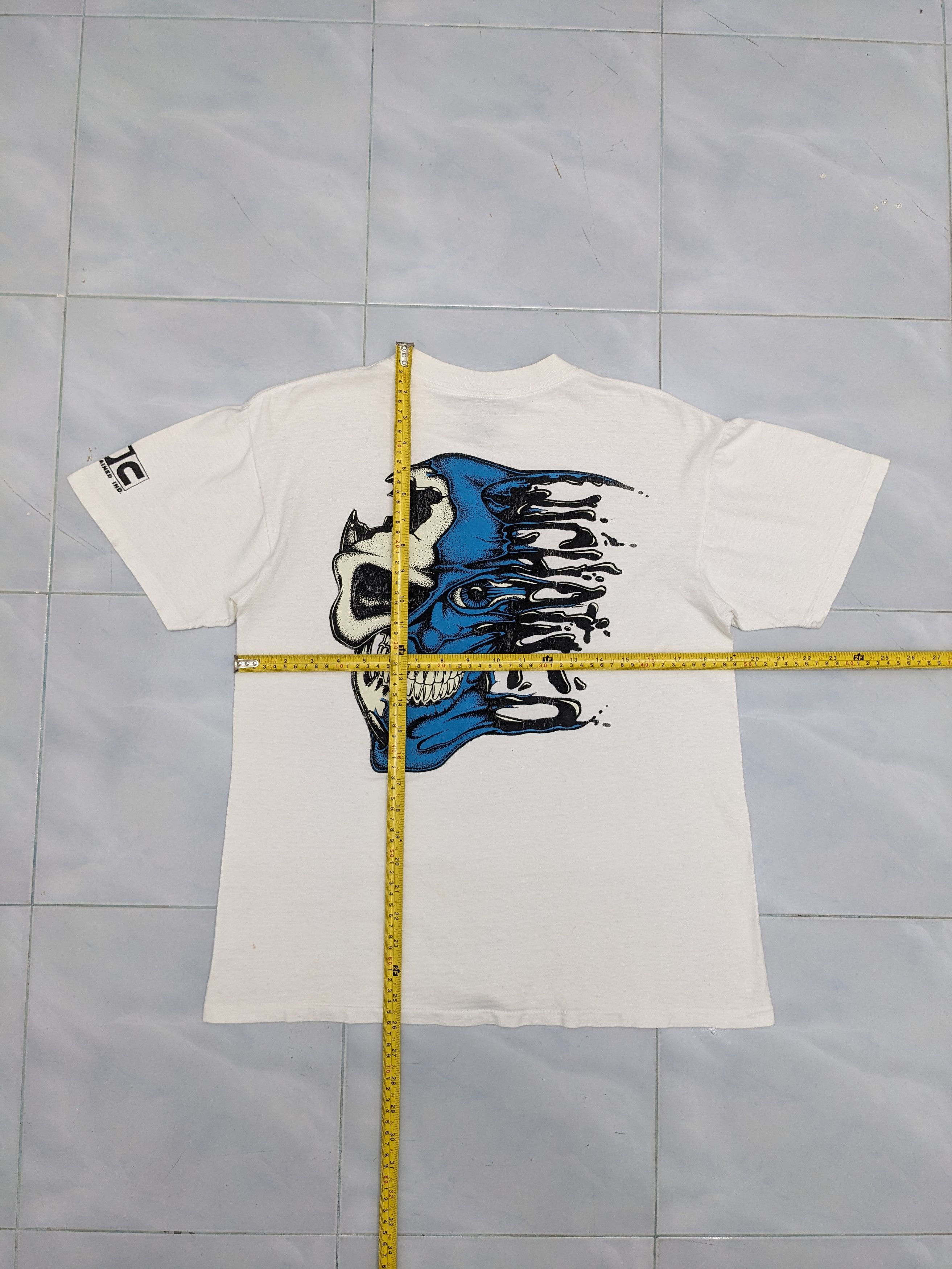 Vintage VINTAGE UNCHAINED SKATEGANG PUSH HEAD SKULLS Size US M / EU 48-50 / 2 - 8 Thumbnail