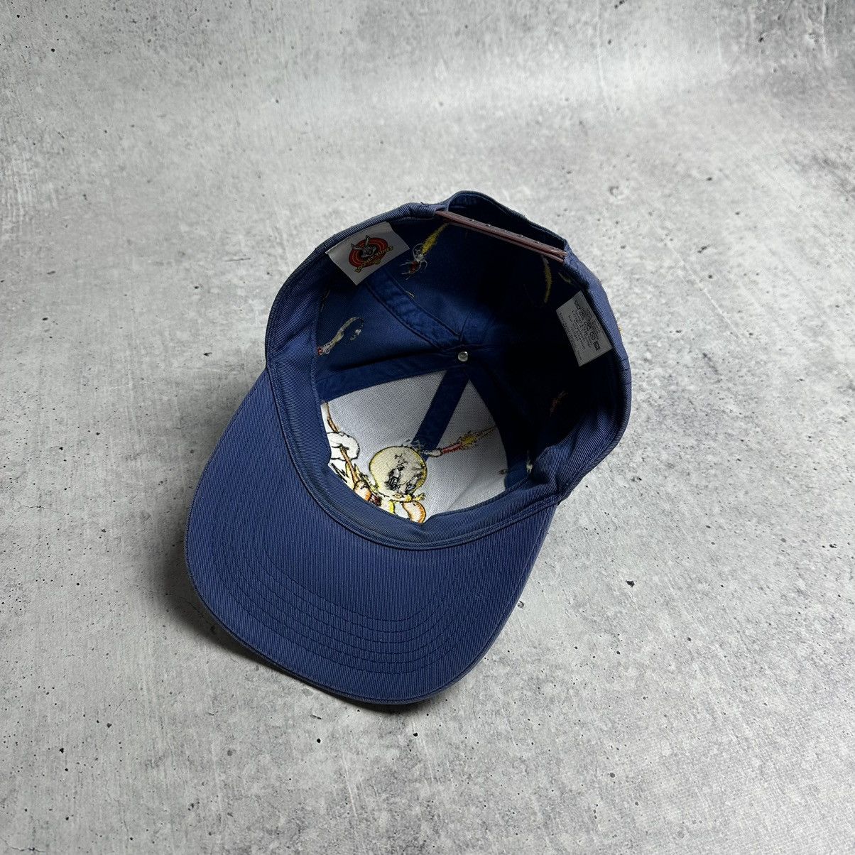 Vintage × Warner Bros Vintage 1998 Looney Tunes Warner Bros Streetwear Cap Size ONE SIZE - 5 Thumbnail