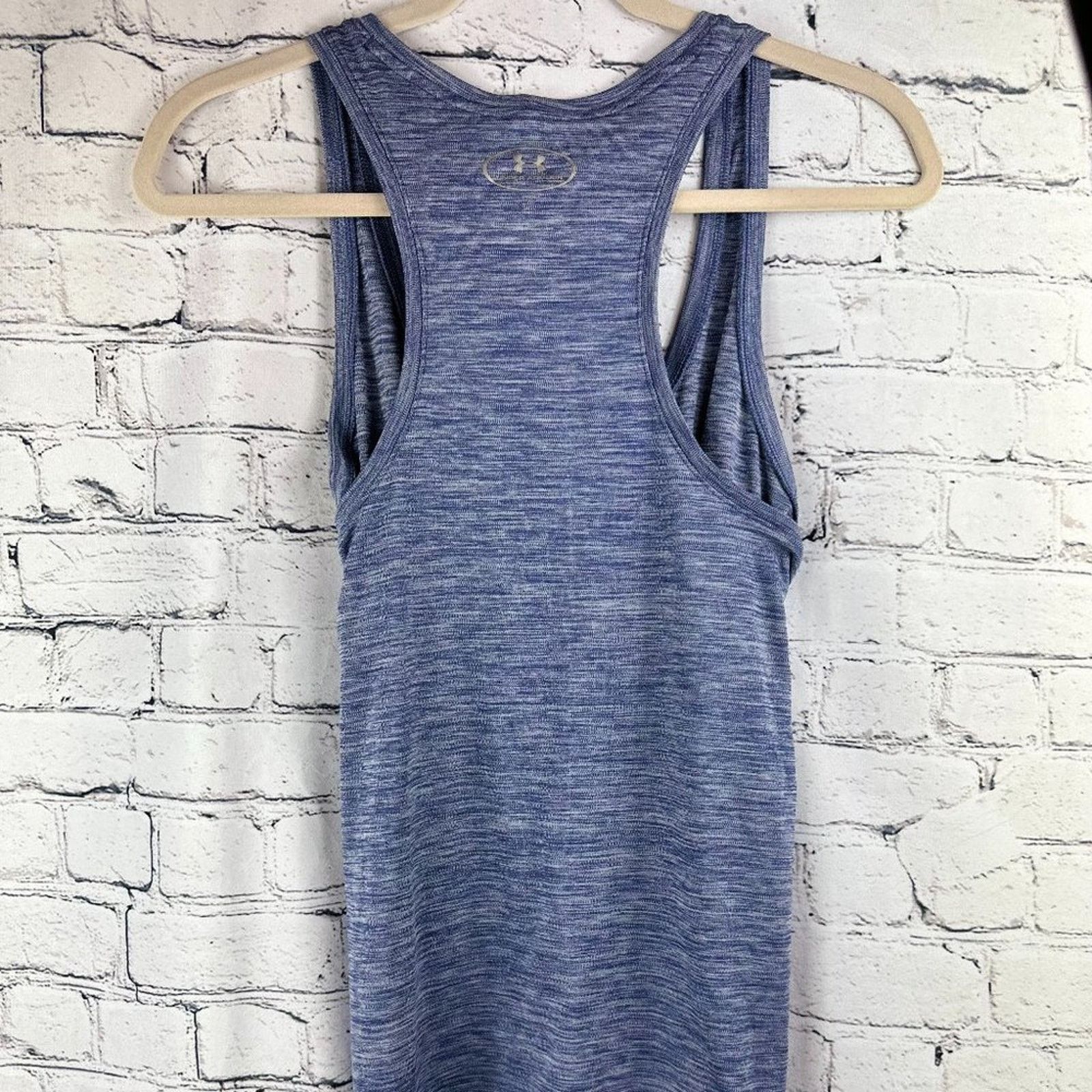 Under Armour Under Armour Loose Fit Racerback Tank Midnight Silver XL Size XL / US 12-14 / IT 48-50 - 9 Thumbnail