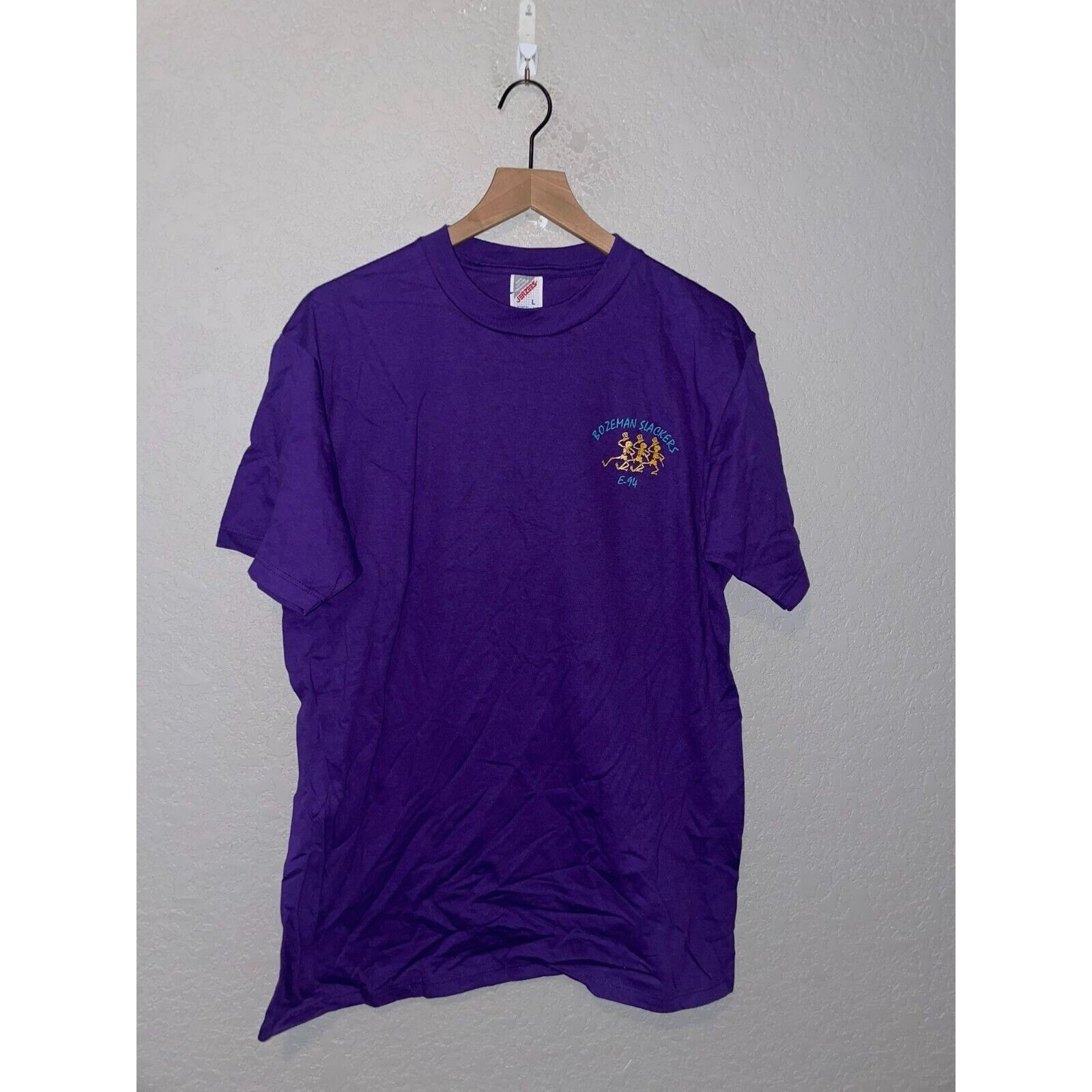 Jerzees Vintage Bozeman Slackers Shirt E-94 Medschool Ski Science L Size US L / EU 52-54 / 3 - 1 Thumbnail