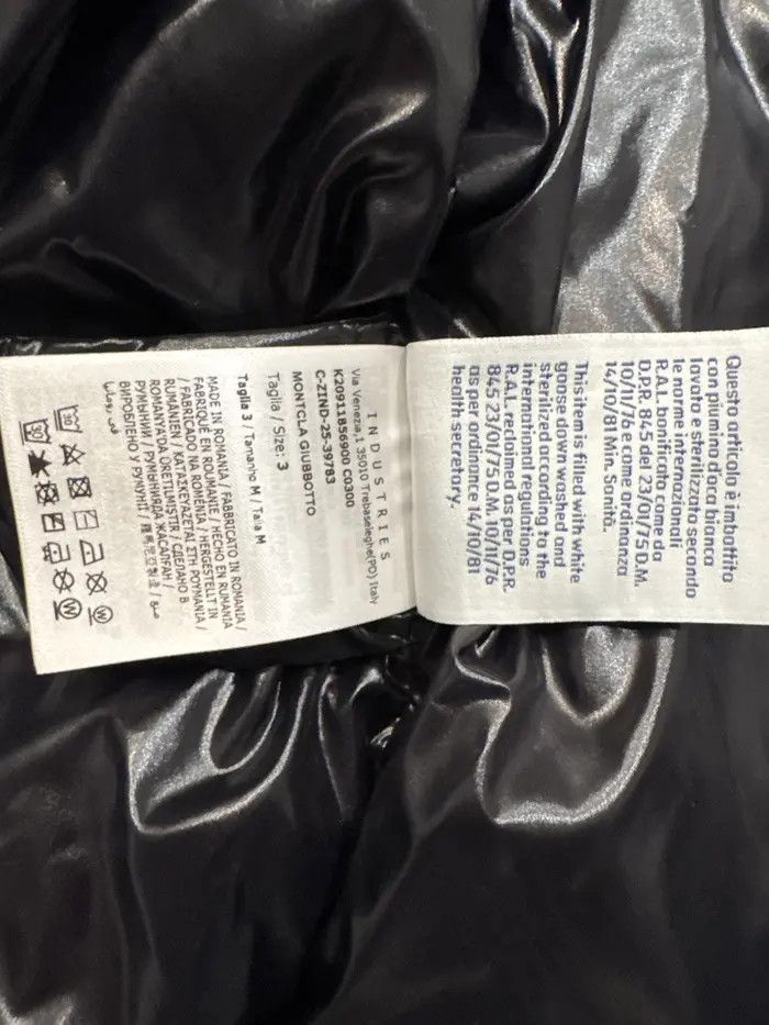 Moncler Moncler Montcla Giubbotto Jacket Black Size 3 (Large) NEW Size US L / EU 52-54 / 3 - 7 Thumbnail