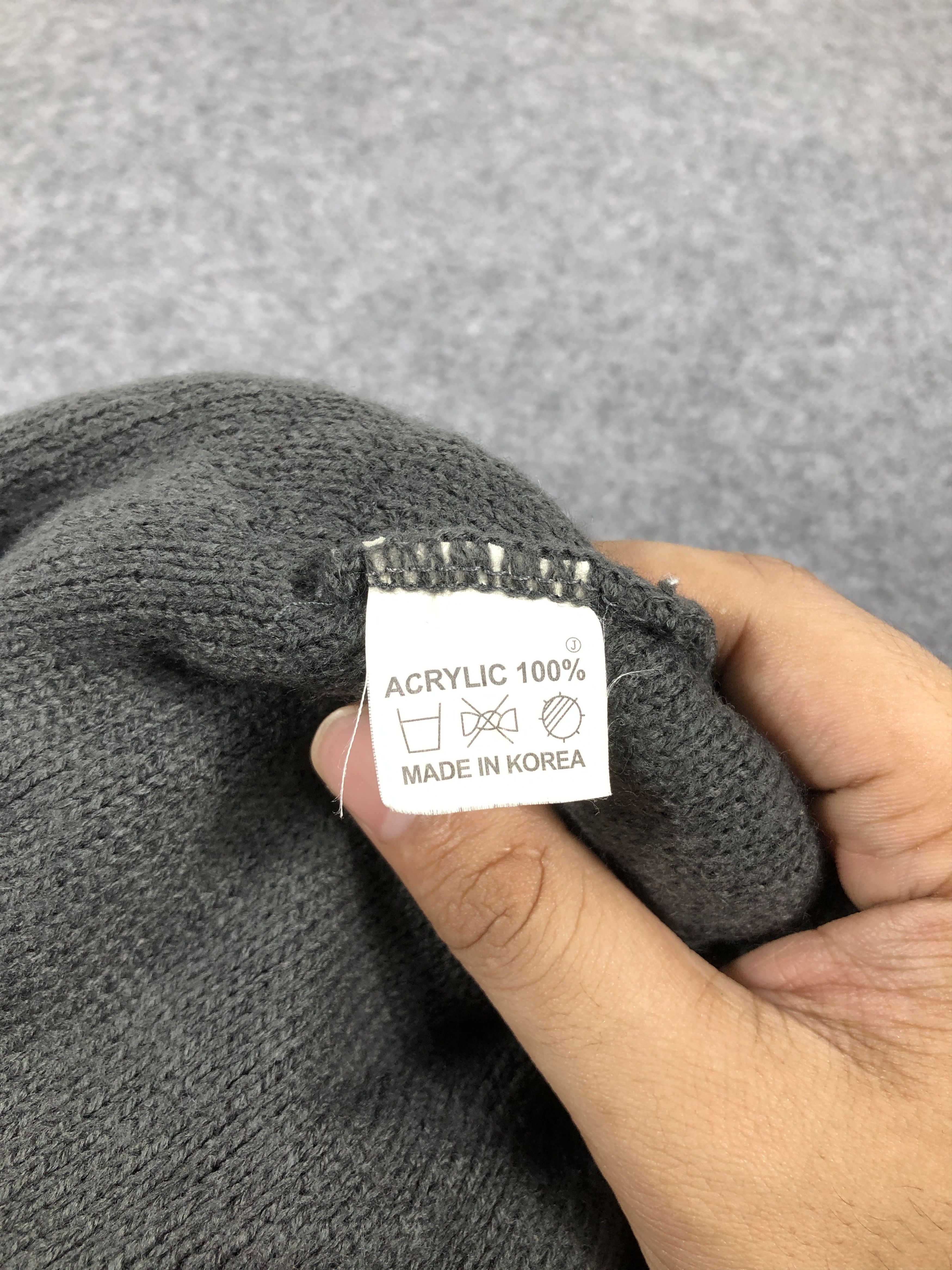 Vintage Vintage Japanese Brand Peace Beanie / Snow Hat / Snow Cap Size ONE SIZE - 8 Thumbnail