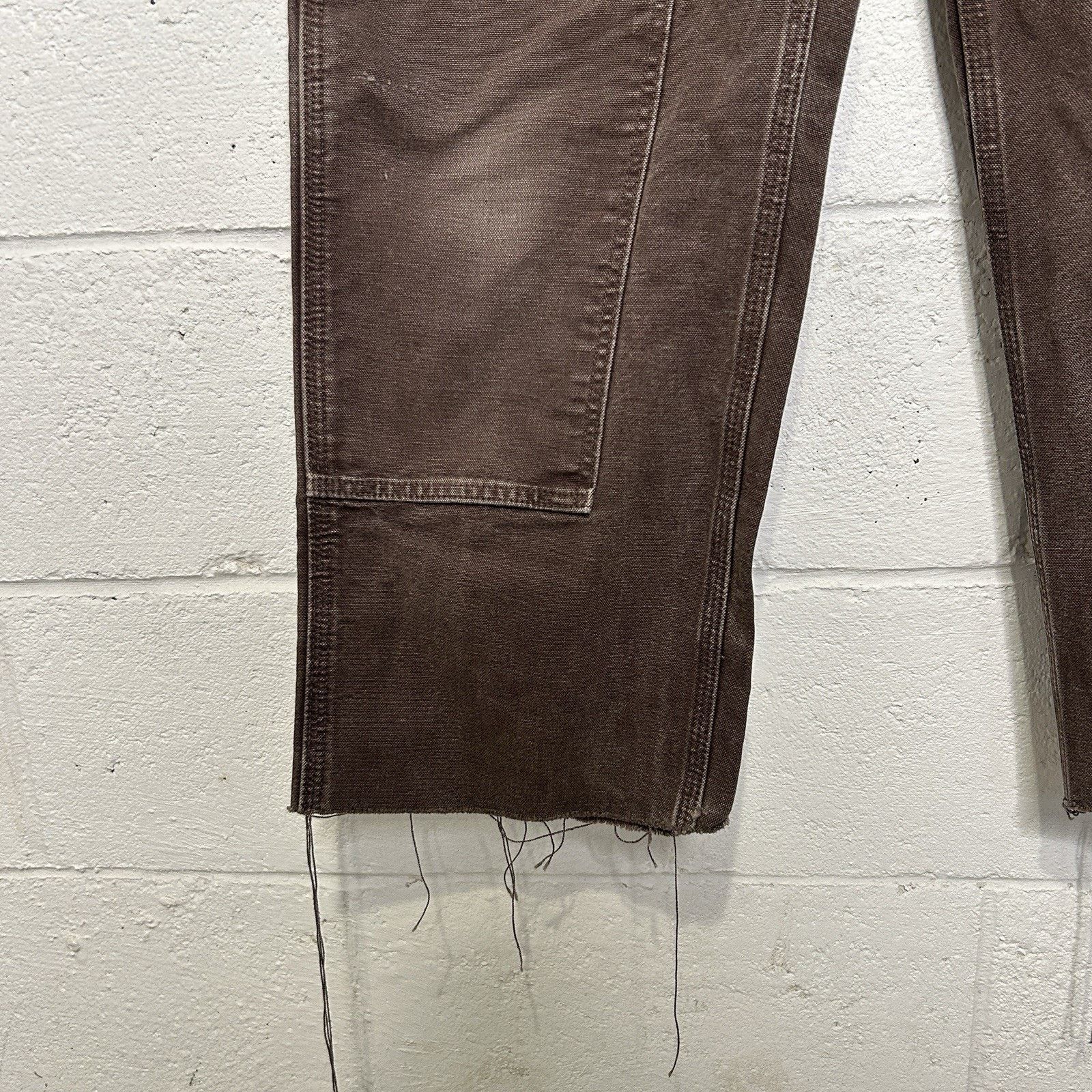 Carhartt Vintage Carhartt DoubleKnee Dungaree Pants “Dark Brown” Size US 32 / EU 48 - 6 Thumbnail