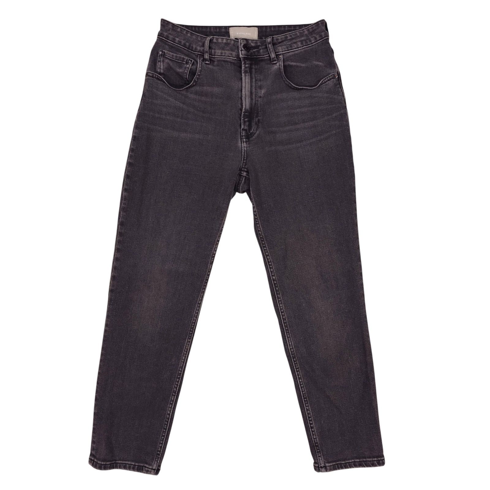 Everlane Everlane The Curvy Cheeky Crop Jean Black Sz 29 Size 29" - 1 Thumbnail