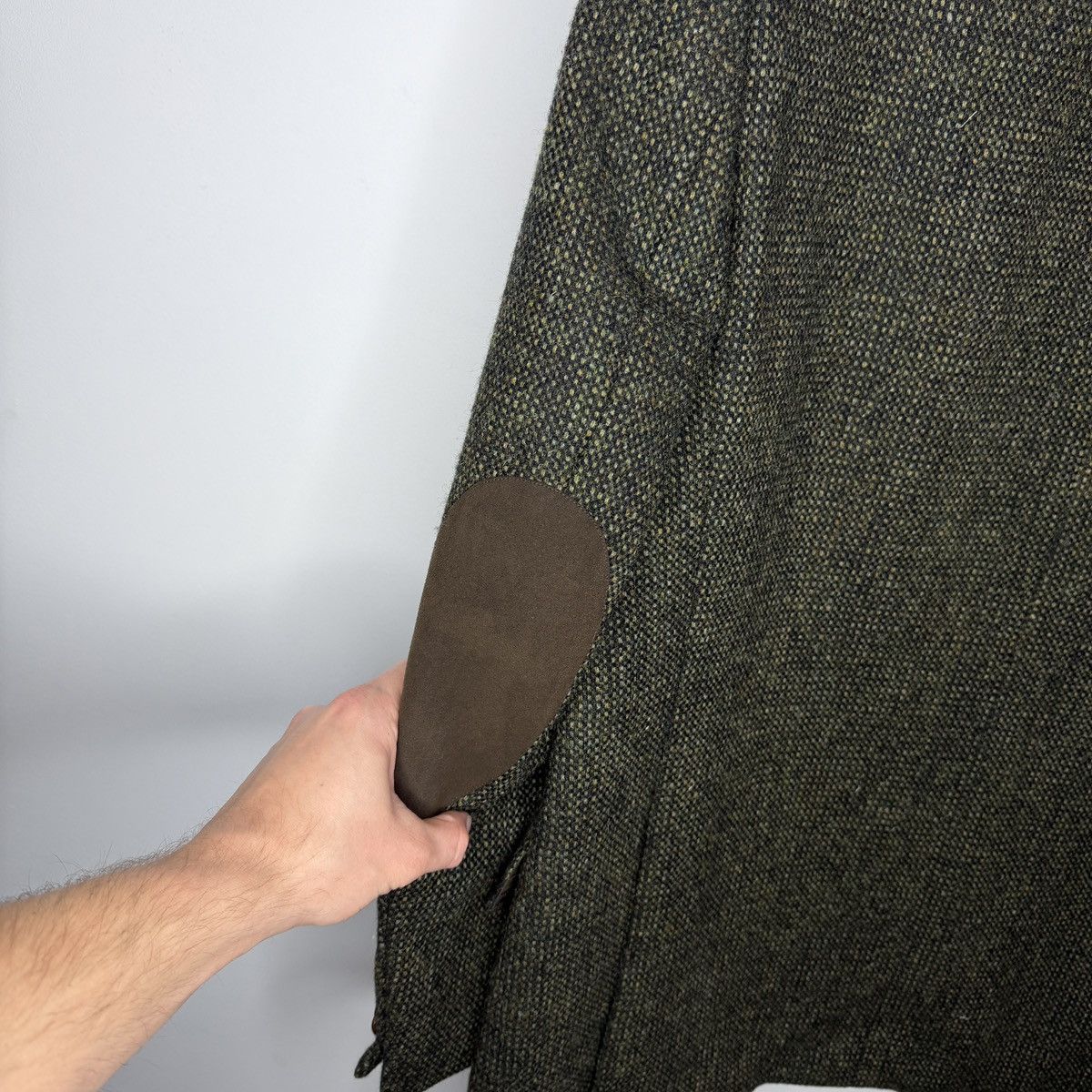 Harris Tweed Vintage Harris Tweed Blazer Tweed Jacket Wool Green Oldmoney Size US L / EU 52-54 / 3 - 8 Thumbnail