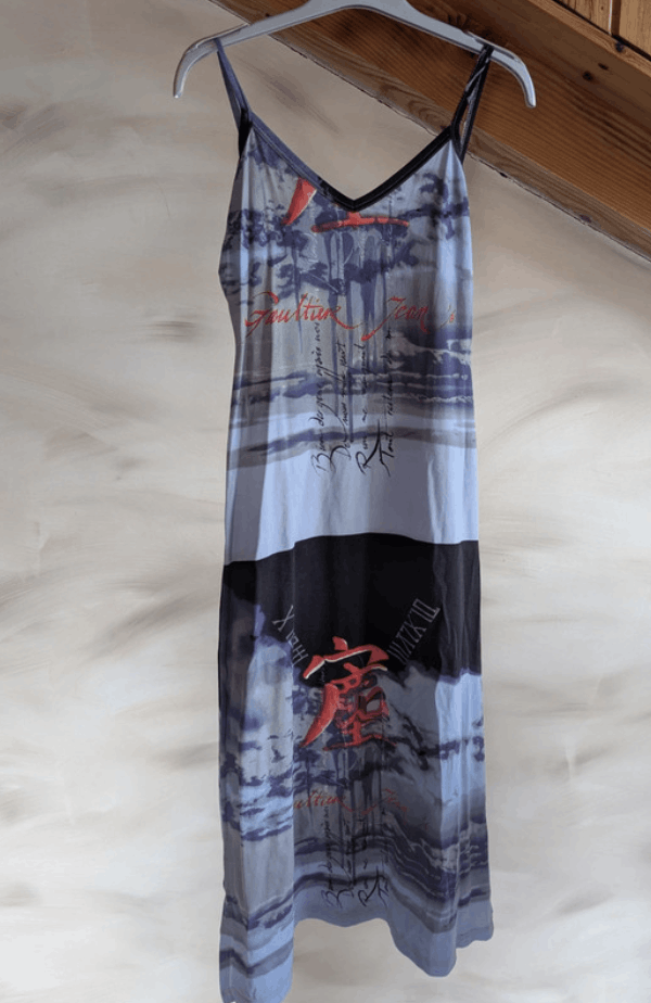 knee length dresses for ladies TATTOO MESH LONG SLEEVE DRESS main image 0