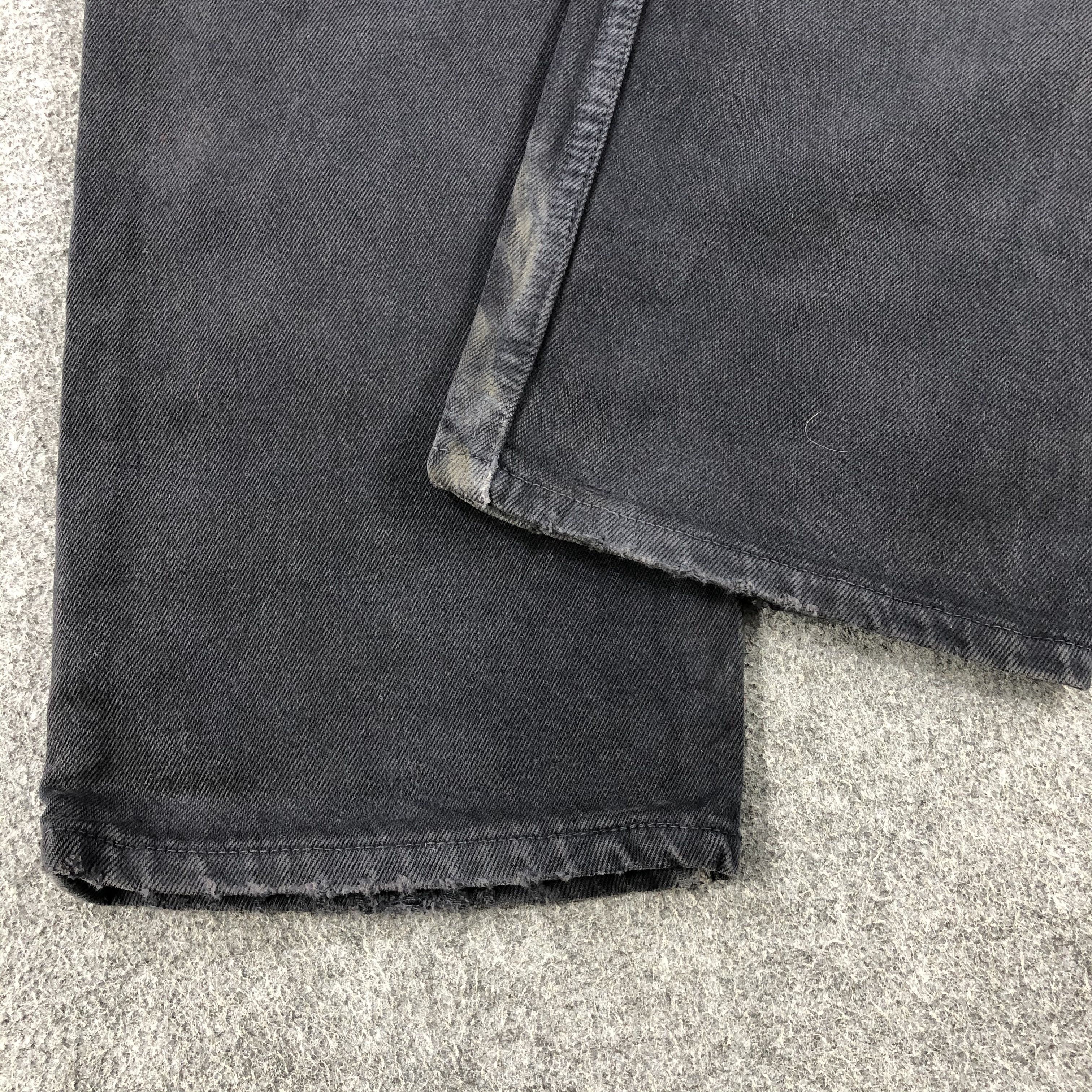 Levi's Vintage 90s Ripped Levis 501 Earth Tone Jeans-J1414 Size US 34 / EU 50 - 6 Thumbnail
