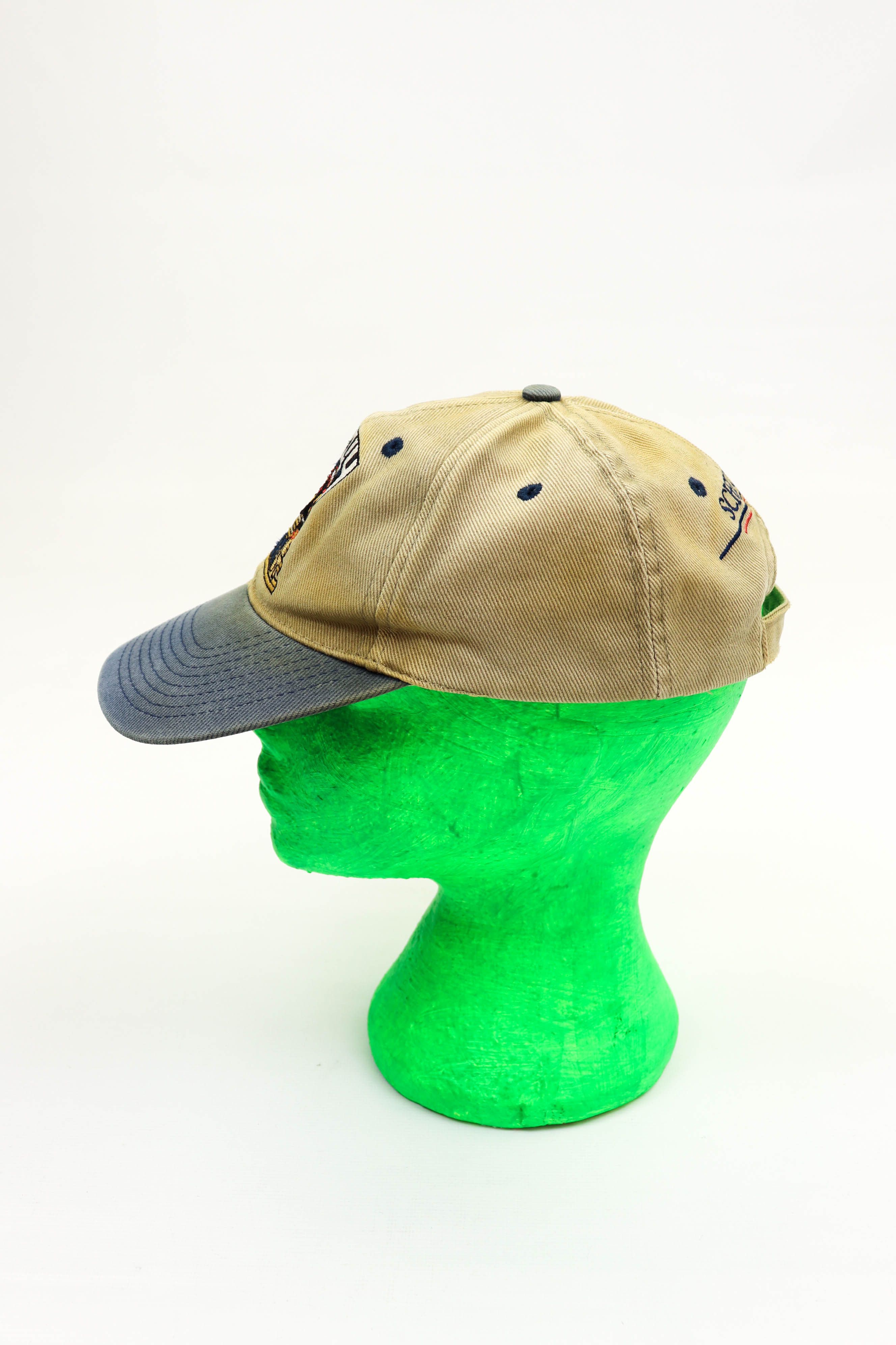 Vintage Vintage Distressed Scheuchzer Grizzly101 Rail Train Logo Cap Size ONE SIZE - 4 Thumbnail