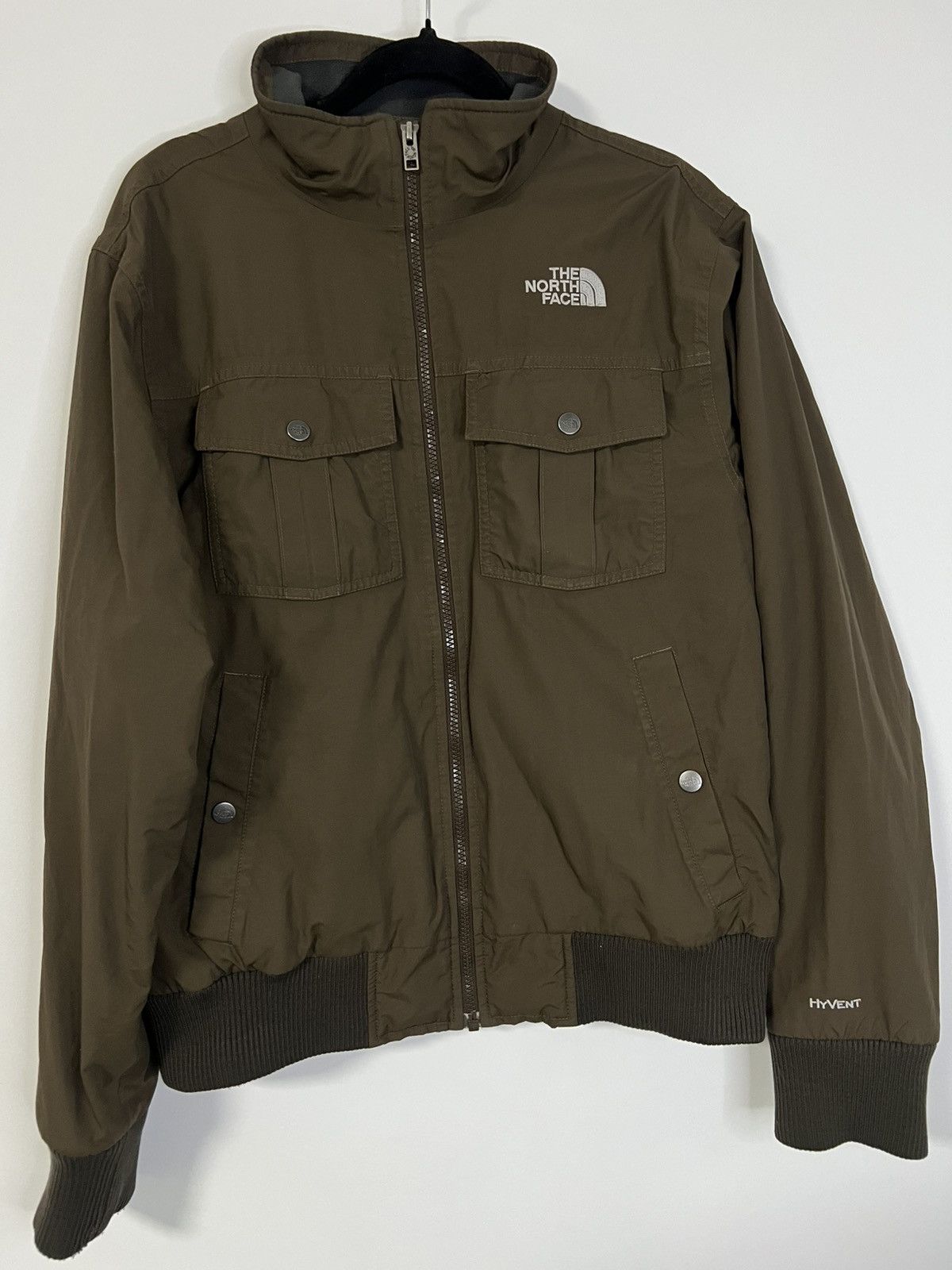The north face s brown waterproof