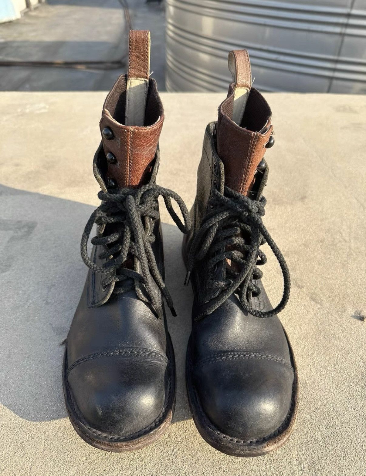 Number (N)ine Number Nine 08ss double layer boots bird Size US 7 / EU 40 - 4 Thumbnail