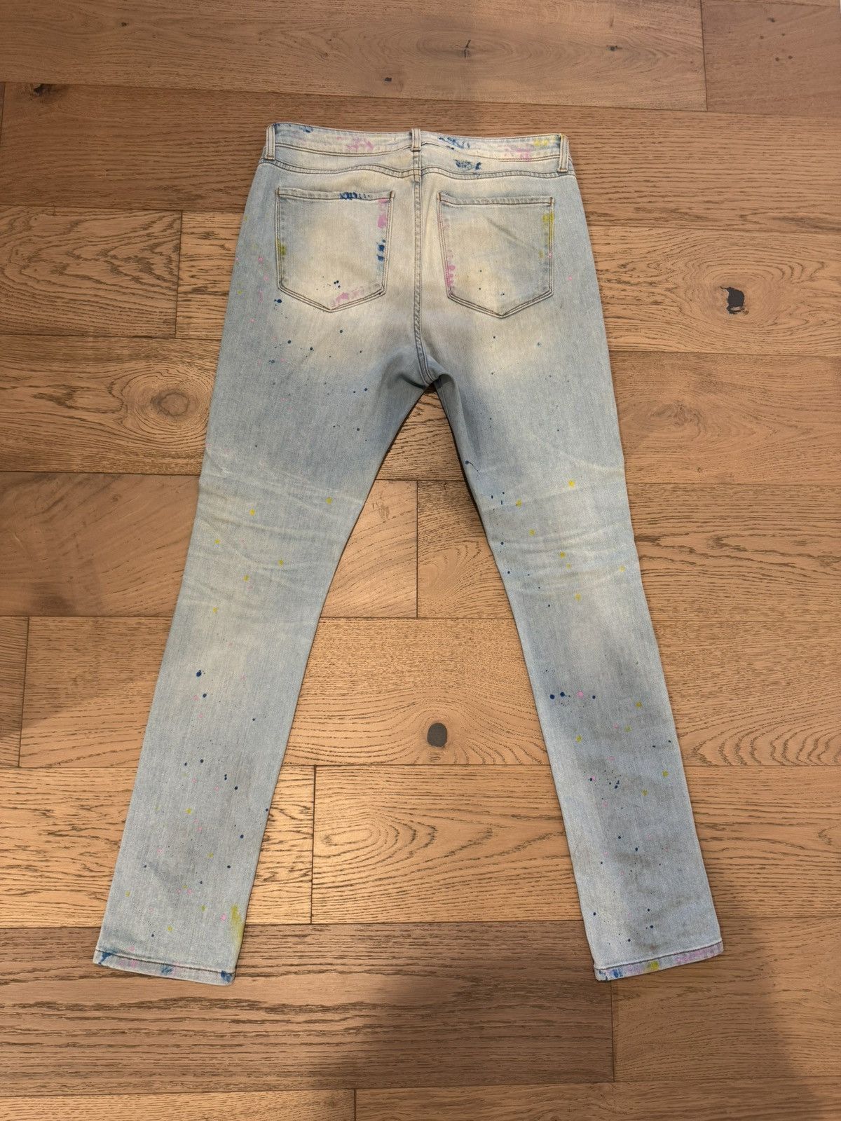 MONFRERE Monfrère Slim Fit Light Wash Jeans 36 Size US 36 / EU 52 - 2 Thumbnail