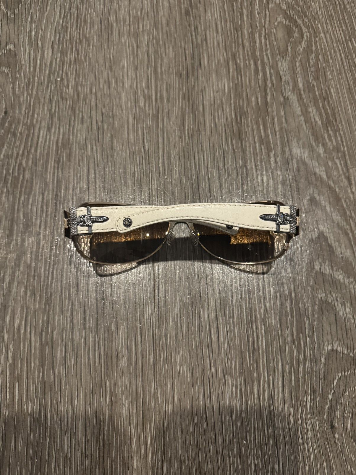 Chrome Hearts Chrome Hearts Diamond + Ruby Deviant Sunglasses Size ONE SIZE - 4 Thumbnail