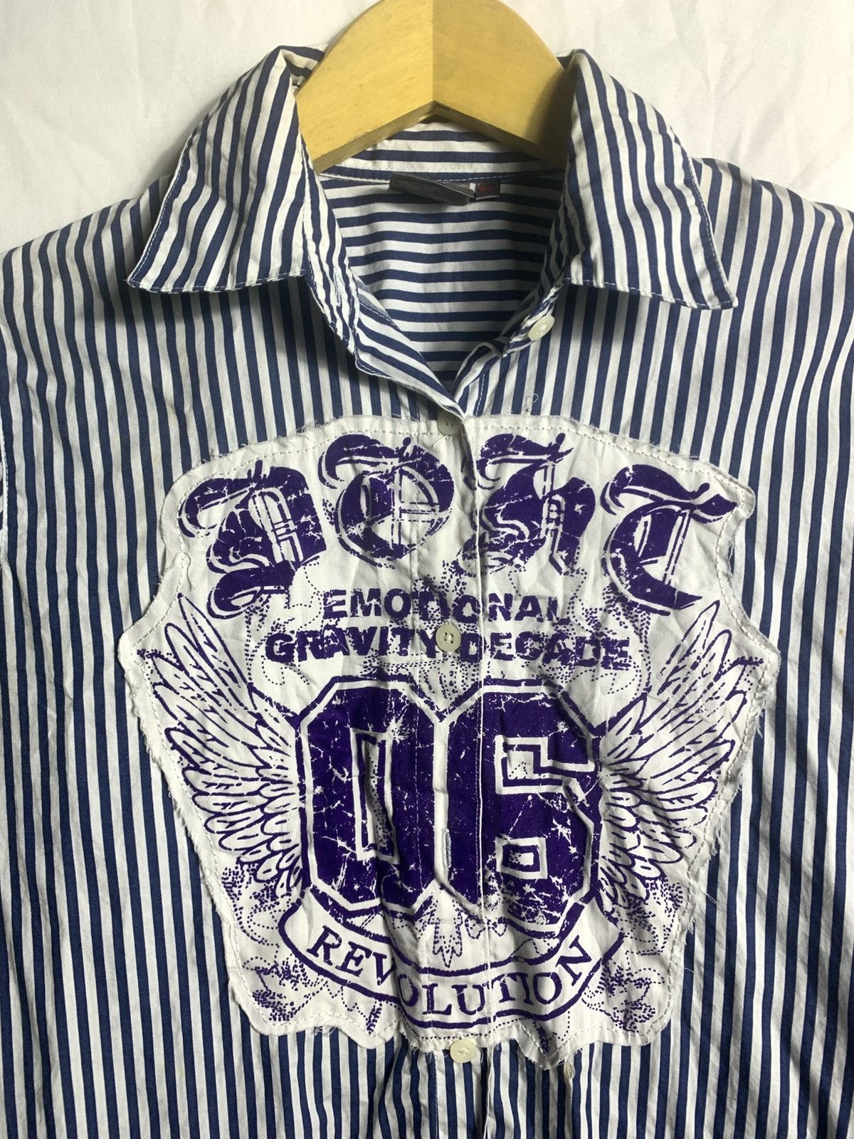 Japanese Brand Japanese Poem Style DOHC button shirt Size US S / EU 44-46 / 1 - 2 Thumbnail