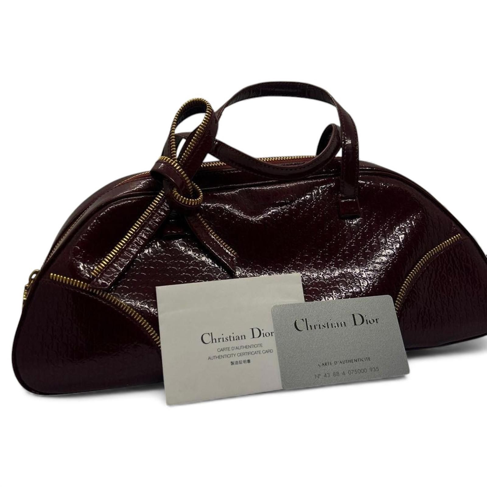 Dior Dior - Patent Leather Handbag Size ONE SIZE - 2 Thumbnail
