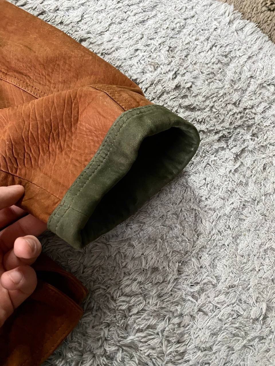 Valentino × Vintage 90s Valentino Coat Vintage Luxury Leather Streetwear Rare Size US L / EU 52-54 / 3 - 6 Thumbnail