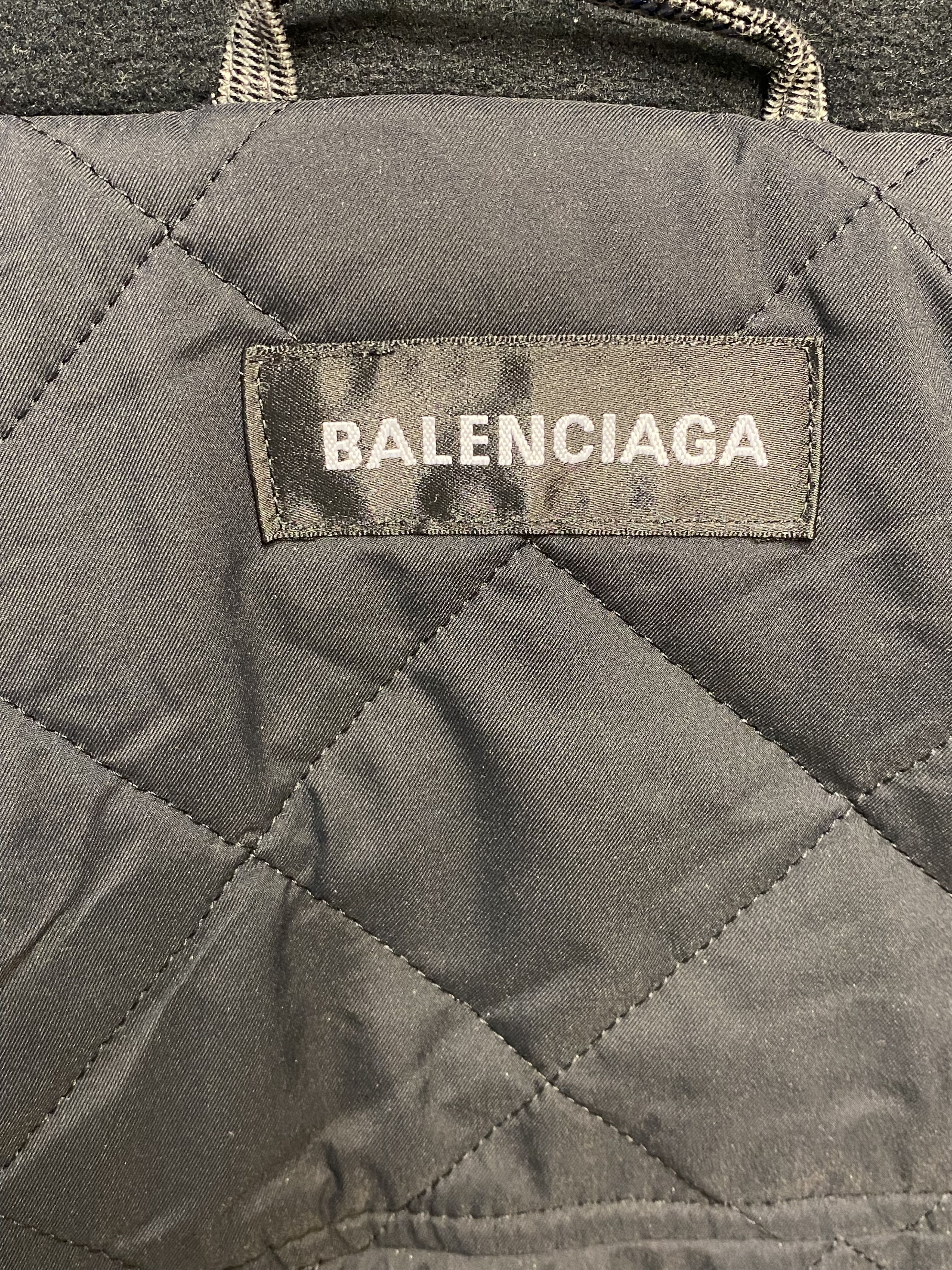 Balenciaga BALENCIAGA Fall 2019 Collection Check Pinched Parka Size US S / EU 44-46 / 1 - 7 Thumbnail