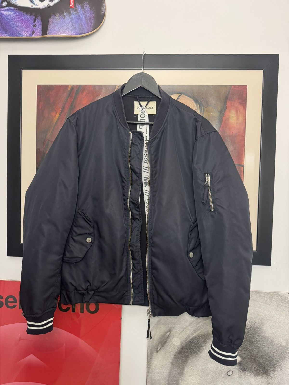 Our Legacy Our Legacy Bomber Jacket OL Casual Basic High Quality Size US M / EU 48-50 / 2 - 2 Thumbnail