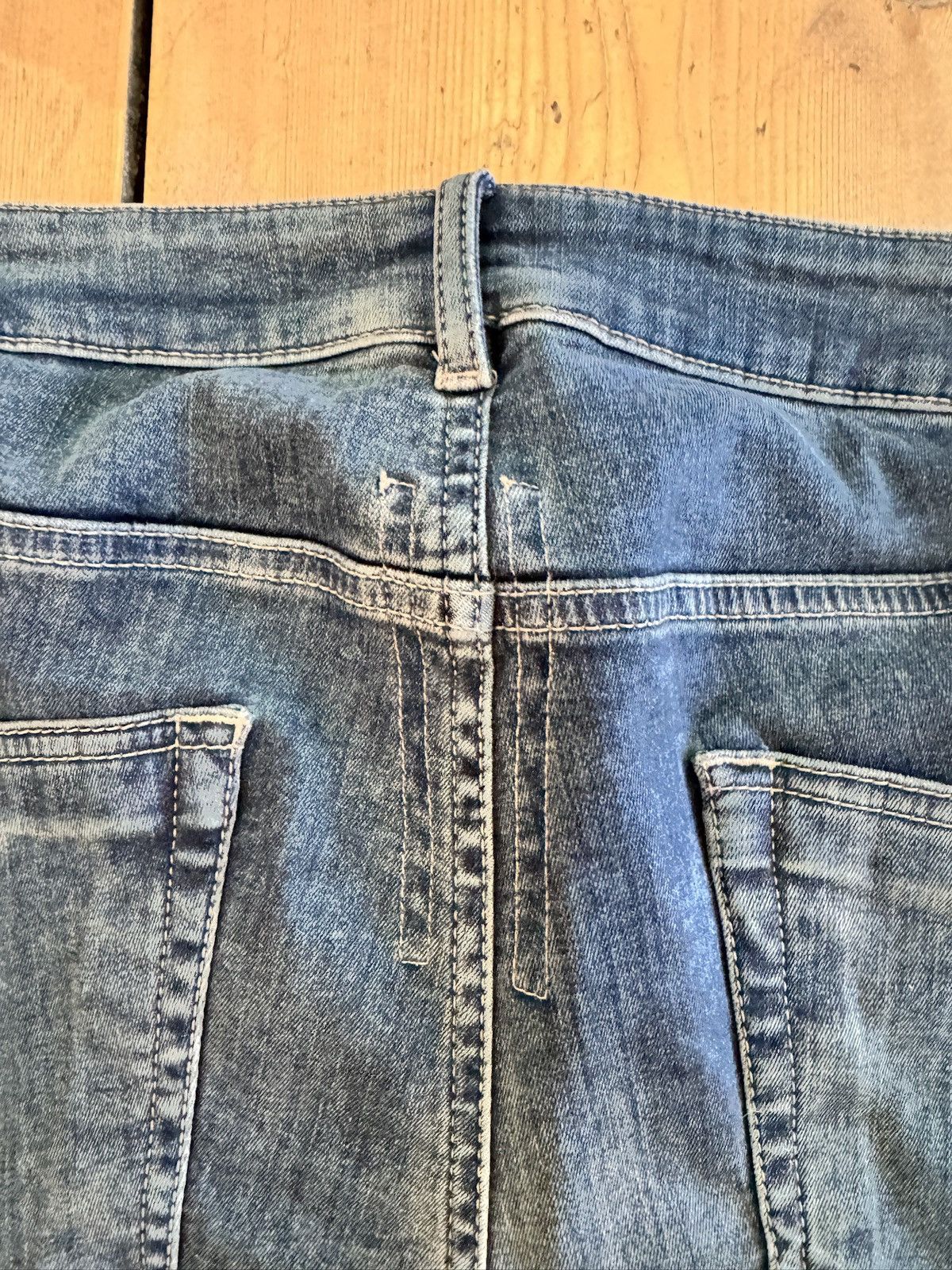 Rick Owens Drkshdw Easy Nagakin Degrade Joggers. Size US 34 / EU 50 - 9 Thumbnail