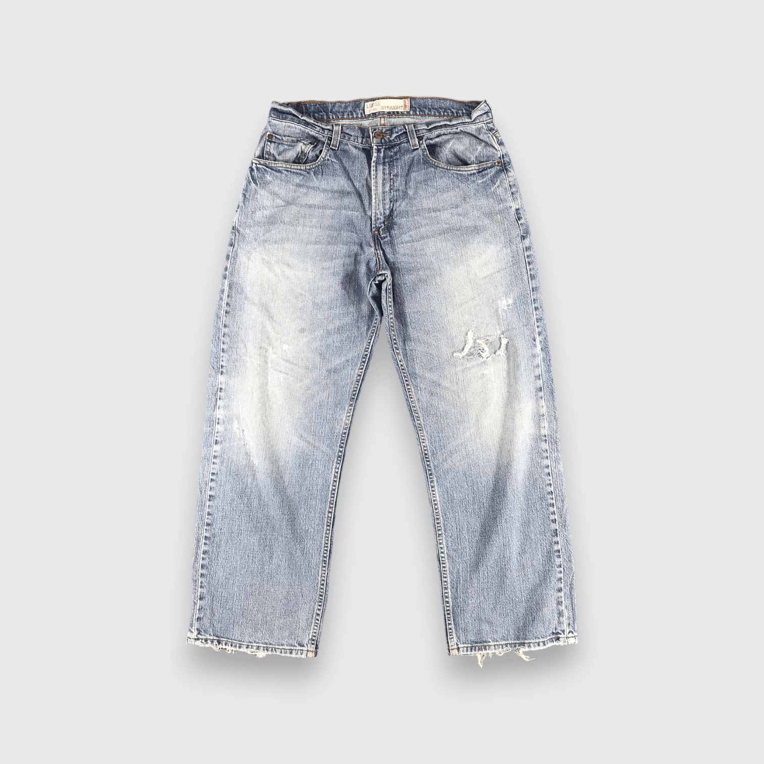 Levi's Vintage Light Wash Levis 569 Jeans-J2303 Size US 33 - 1 Thumbnail