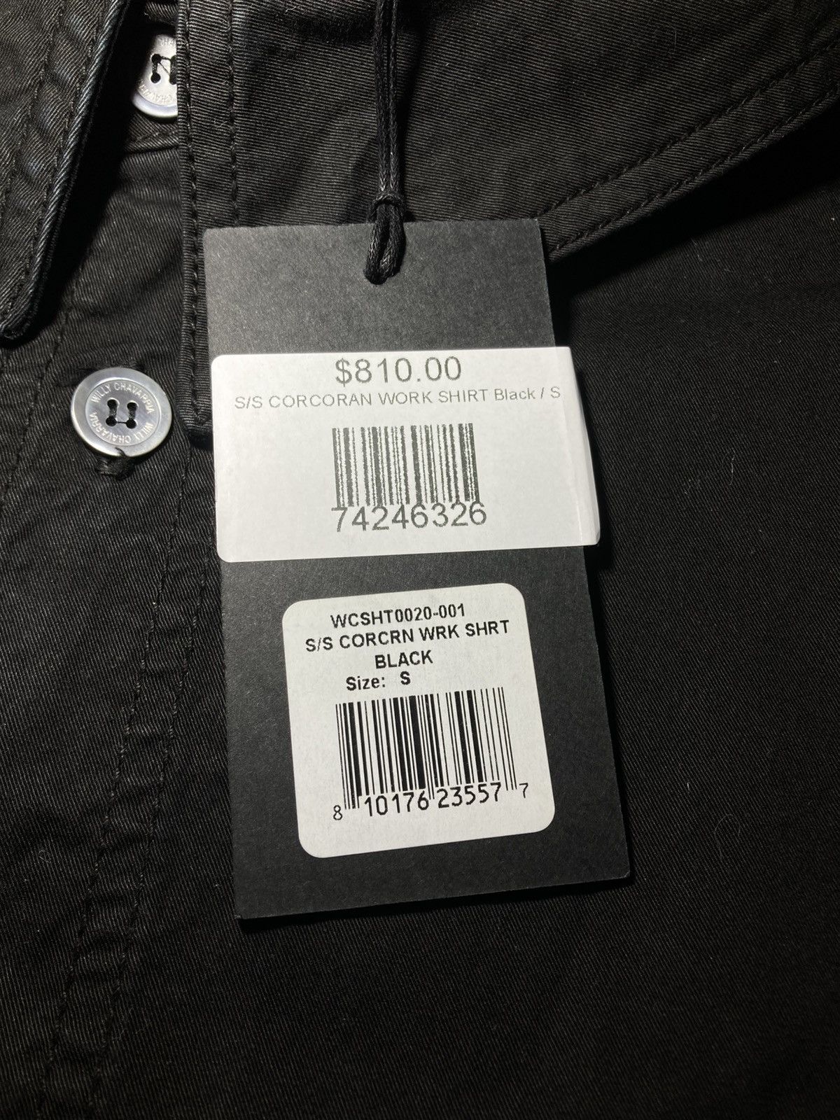 Willy Chavarria New SS25 Willy Chavarria Corcoran Work Shirt 2025 Services Size US S / EU 44-46 / 1 - 4 Thumbnail