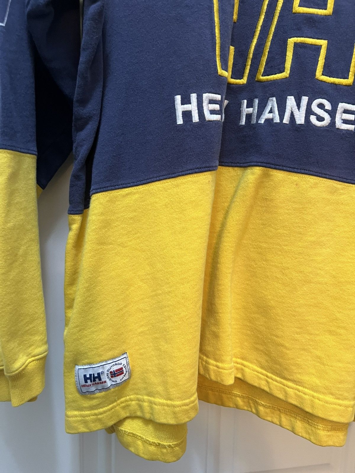 Helly Hansen × Vintage Vintage Helly Hansen Sailing Rugby Shirt Rare 90s Streetwear Size US XL / EU 56 / 4 - 4 Thumbnail