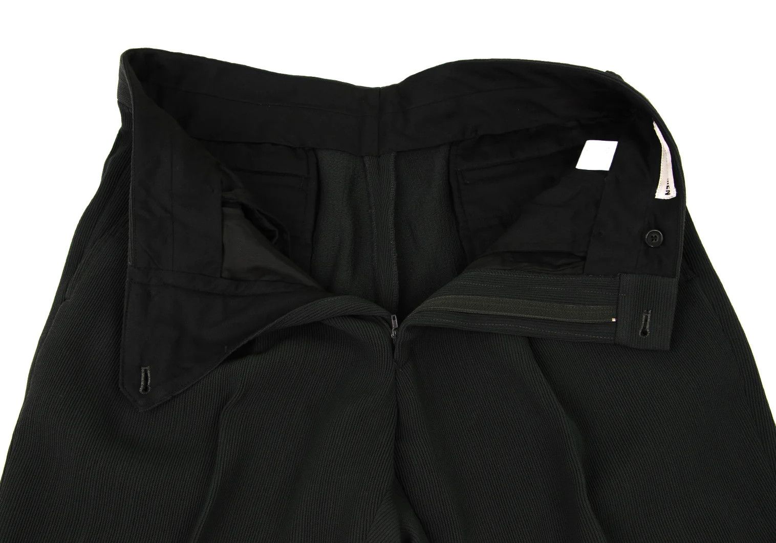 Issey Miyake Wool Rib Stand Collar Setup Suit in Dark Green L/XL Size US L / EU 52-54 / 3 - 13 Thumbnail
