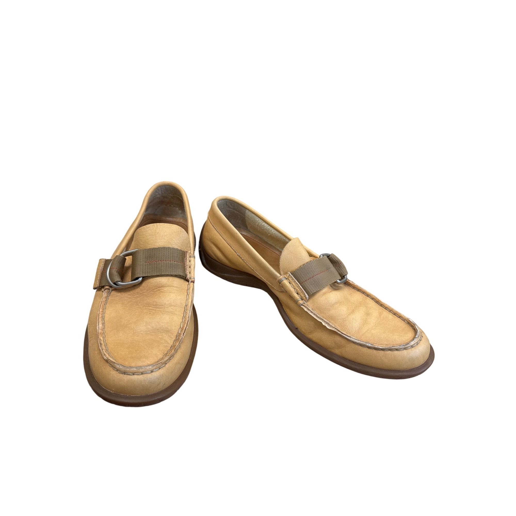 Coach Calder Mens Tan Leather Slip-On Loafers 10D SKU 8085