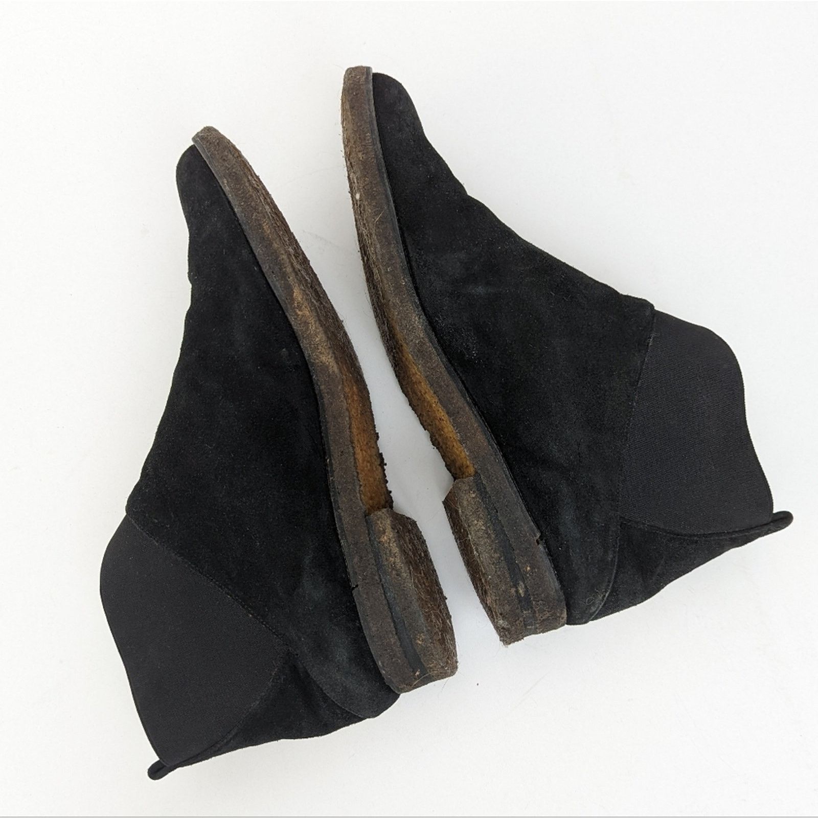 Stuart Weitzman Stuart Weitzman Black Suede Booties - 11.5 Size US 11.5 / IT 41.5 - 6 Thumbnail