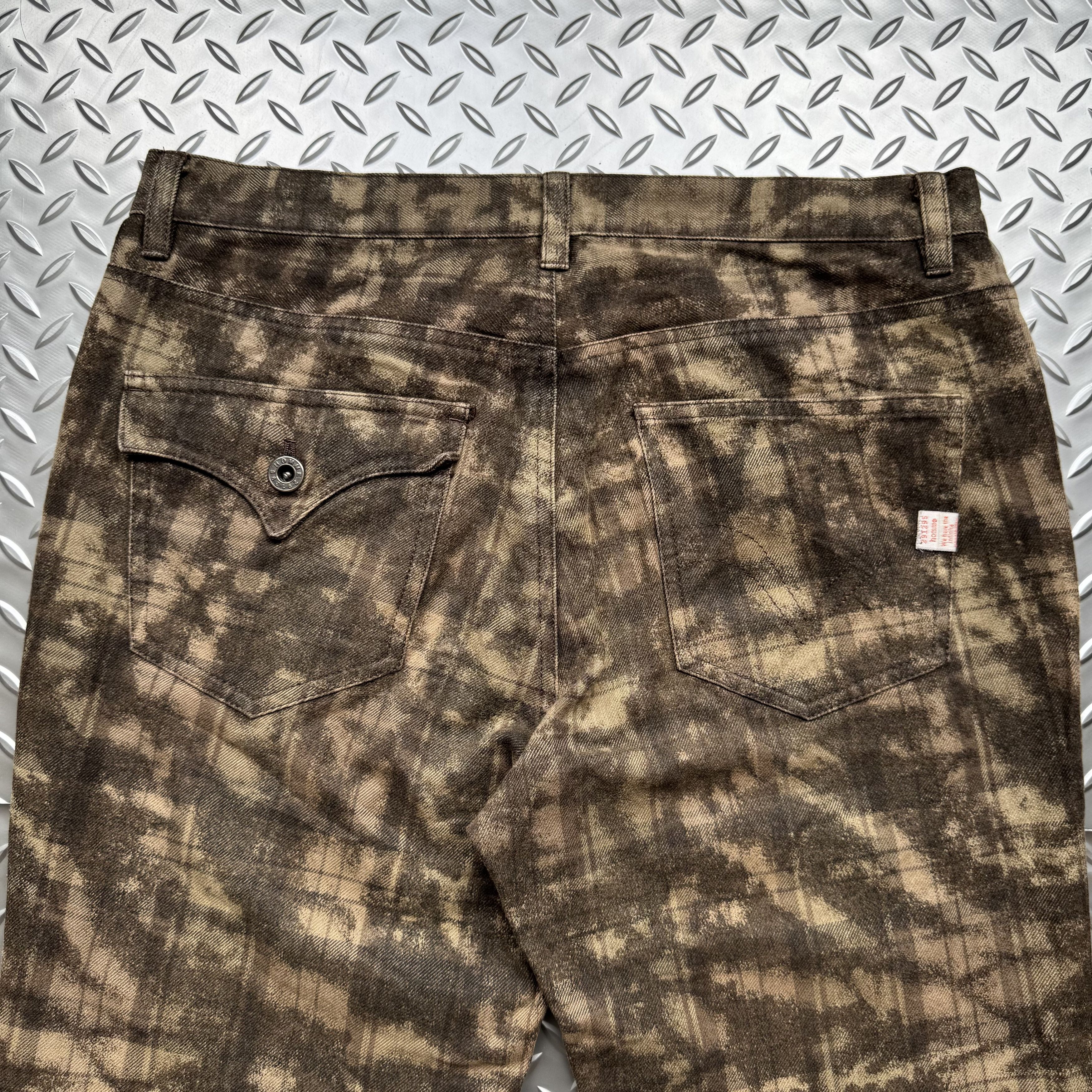 If Six Was Nine 291295=HOMME Archive Pattern Pants Size US 32 / EU 48 - 10 Thumbnail