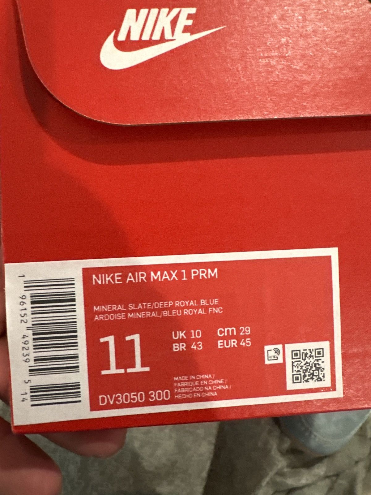 Nike air max 1 prm