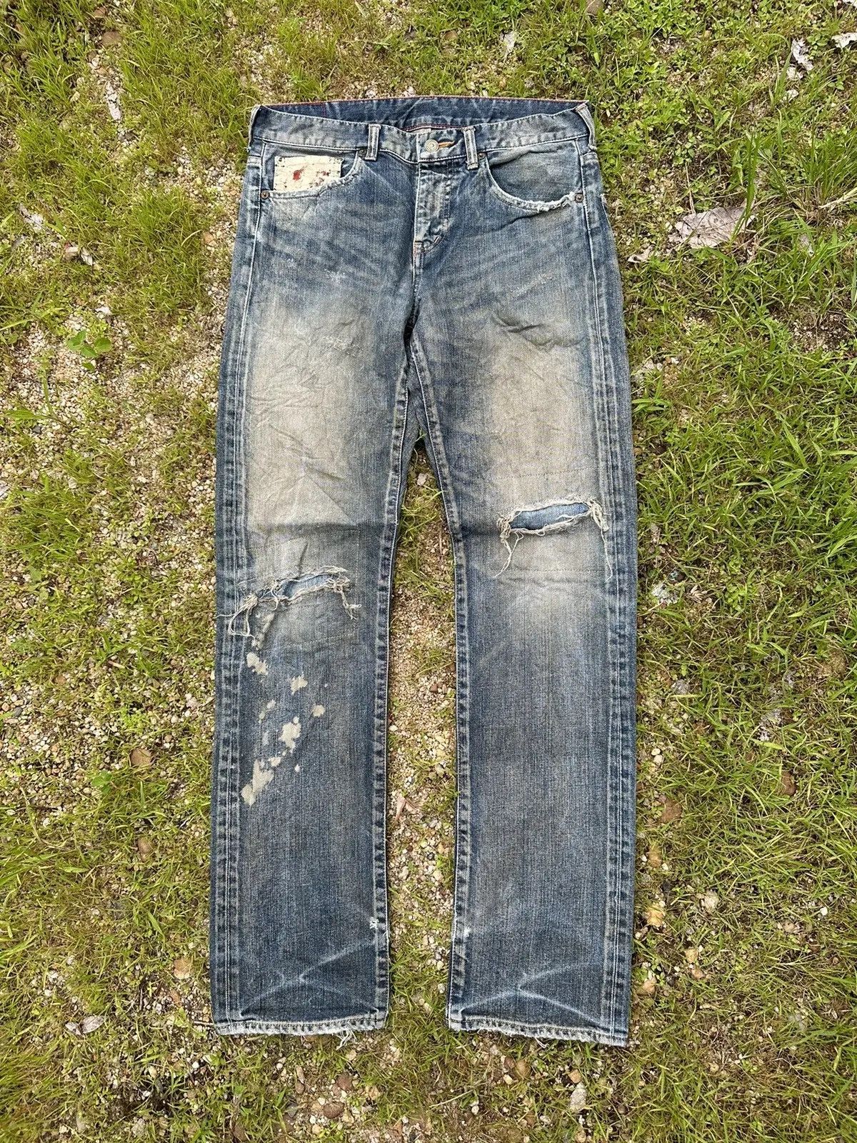 SOUL OF FREEDOM ‘’MADE IN HEAVEN’’ JEANS RIPPED DENIM PANTS