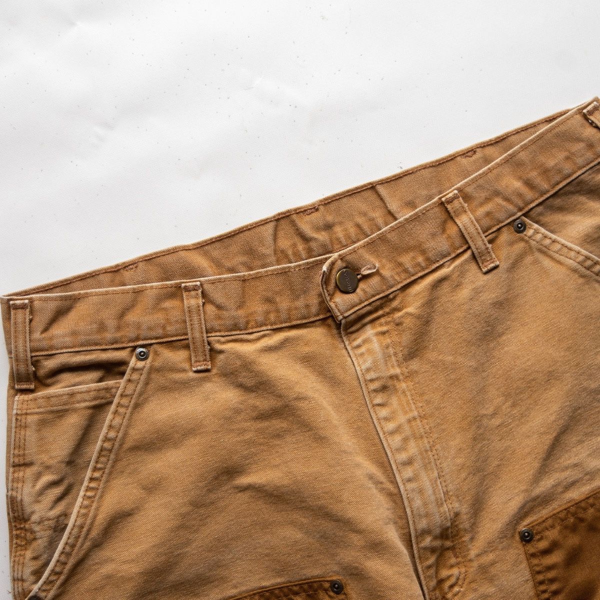 Carhartt × Vintage Vintage Carhartt Double Knee Duk Canvas Dungaree Pants Size US 36 / EU 52 - 3 Thumbnail