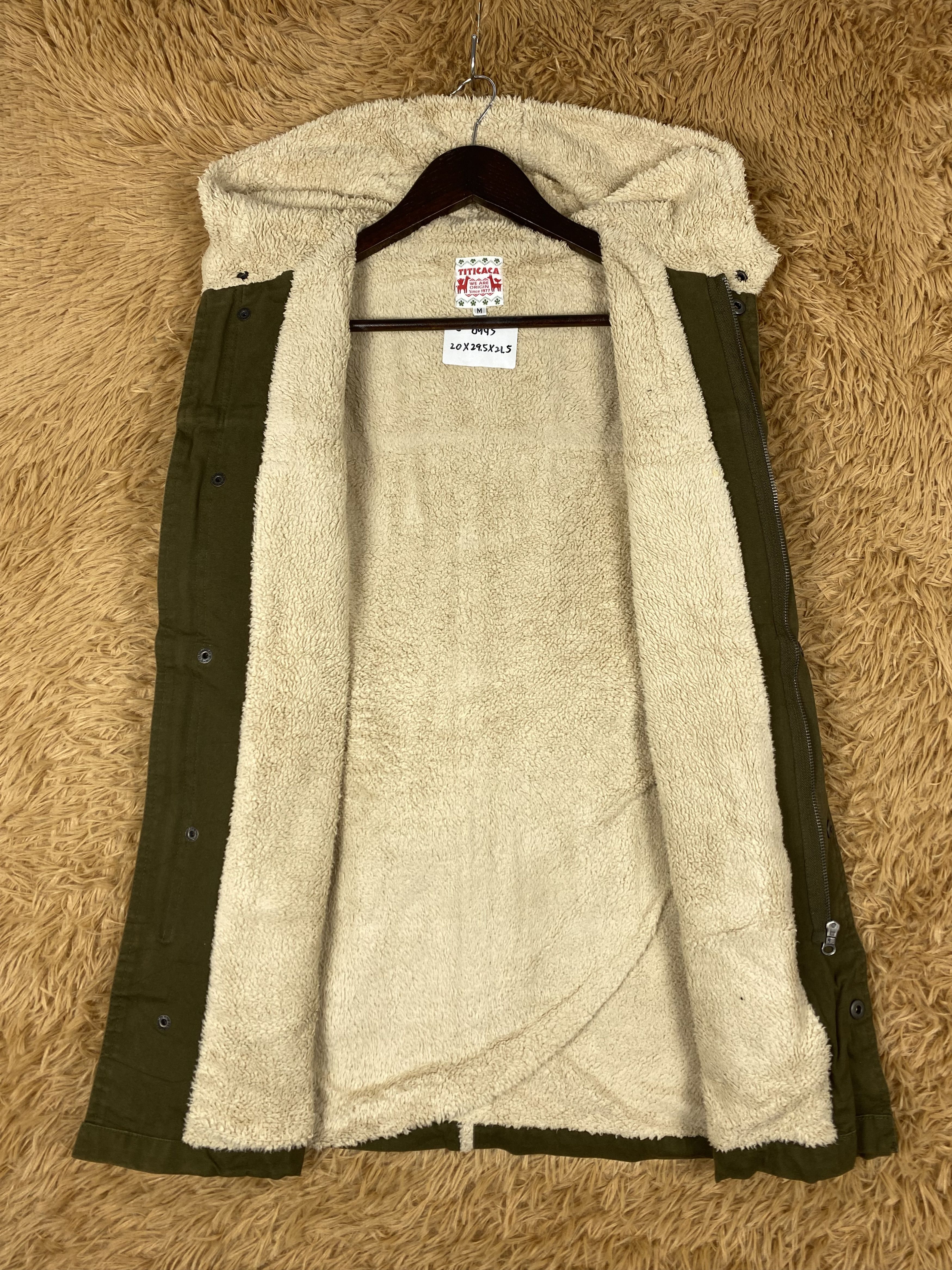 Japanese Brand Vintage Titicaca Fleece Lining Jacket DJ0945 Size US M / EU 48-50 / 2 - 6 Thumbnail