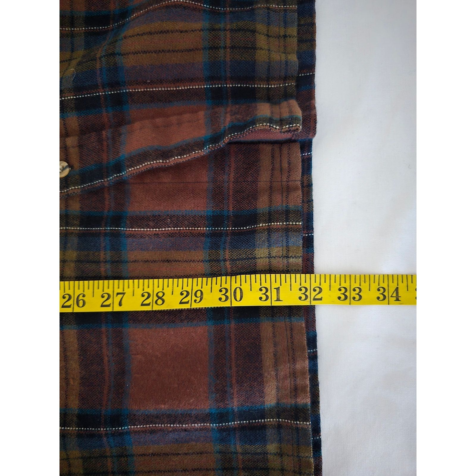 Other × Vintage Vintage Alpine Trail Flannel Brown Plaid XL Button Up Size US XL / EU 56 / 4 - 9 Thumbnail
