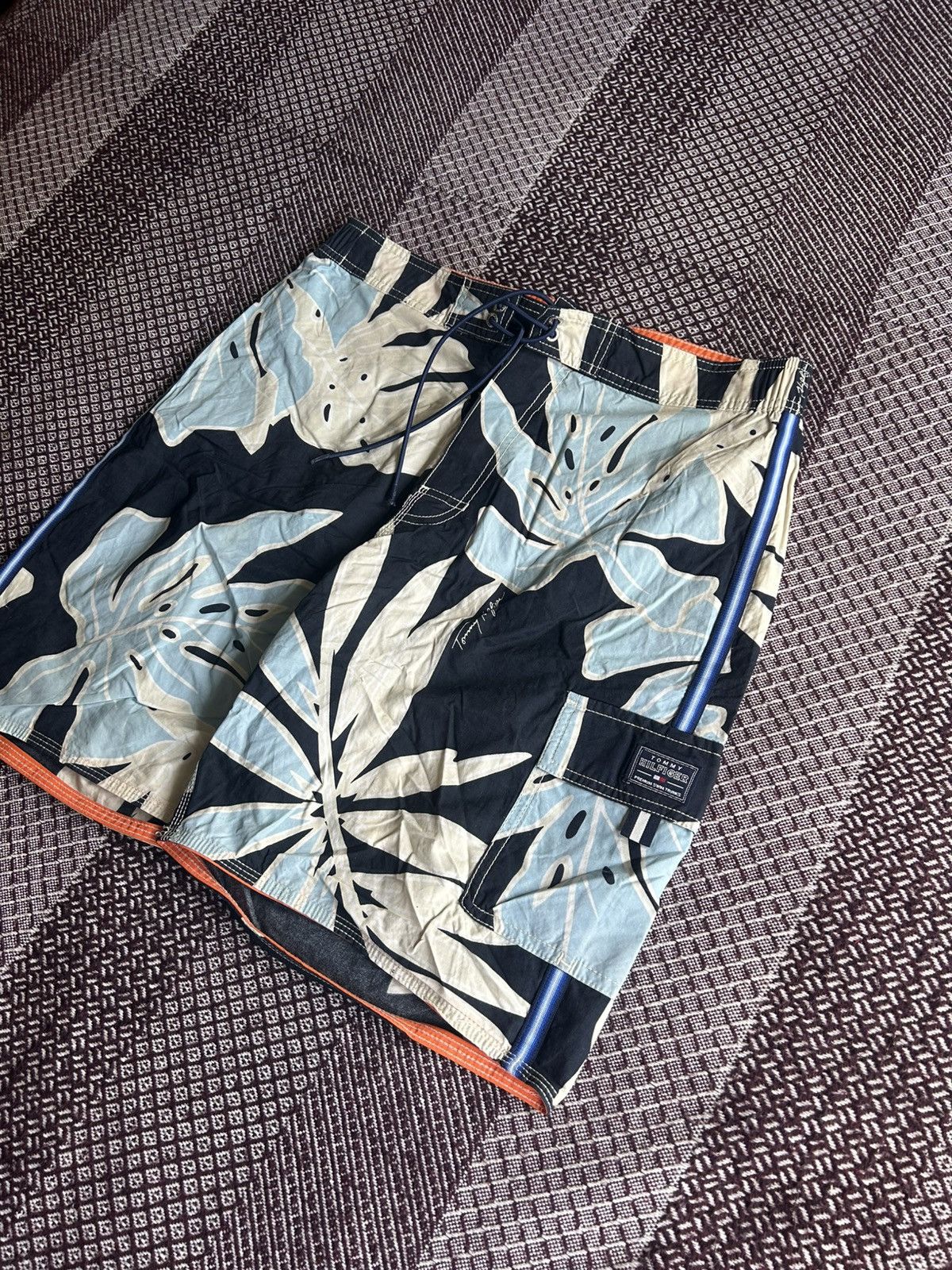 Polo Ralph Lauren Tommy Hilfiger Swim Floral Pattern Shorts Size M Streetwear Size US 32 / EU 48 - 2 Thumbnail