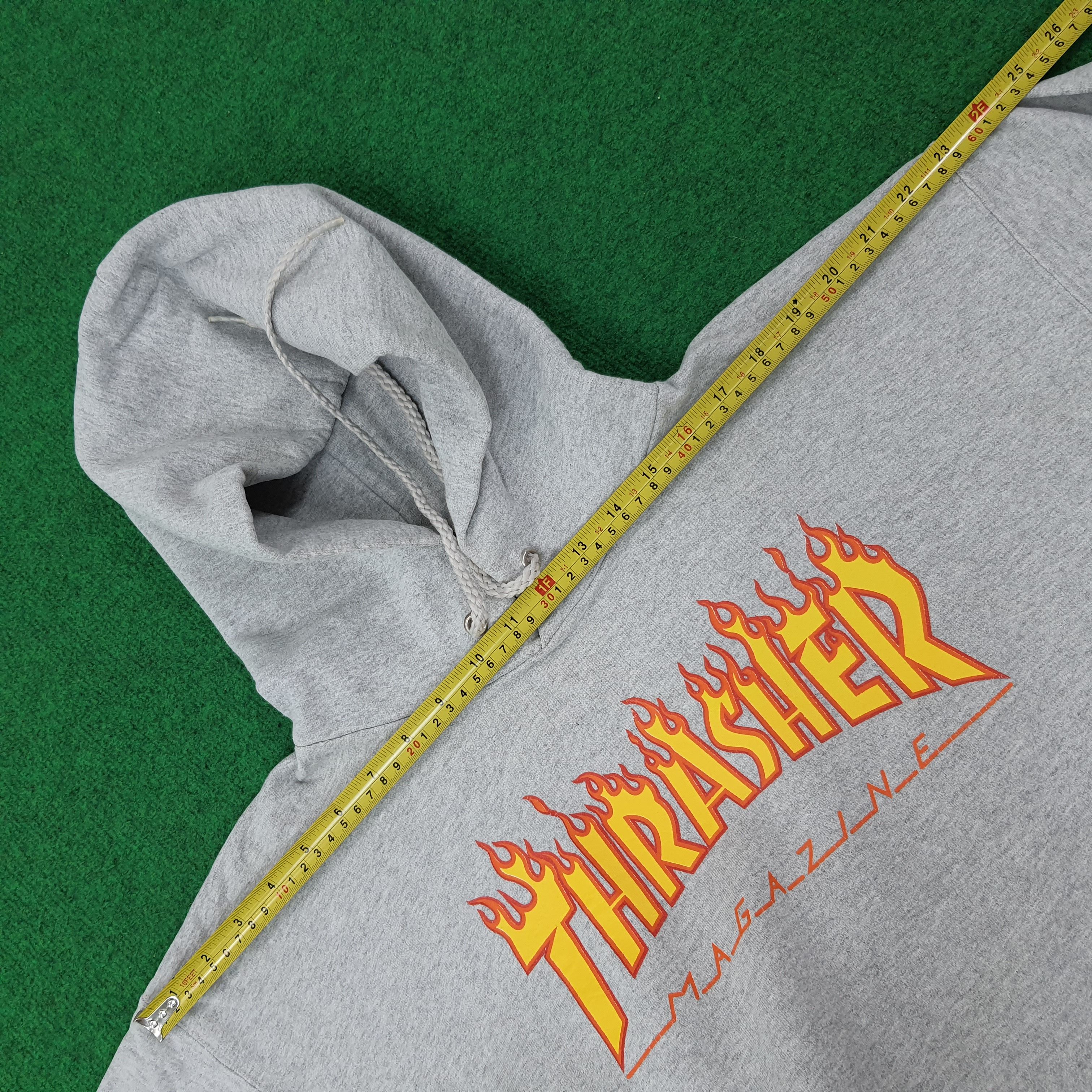 Thrasher Vintage Thrasher Magazine Skatewear Hoodie C243N10 Size US M / EU 48-50 / 2 - 7 Thumbnail