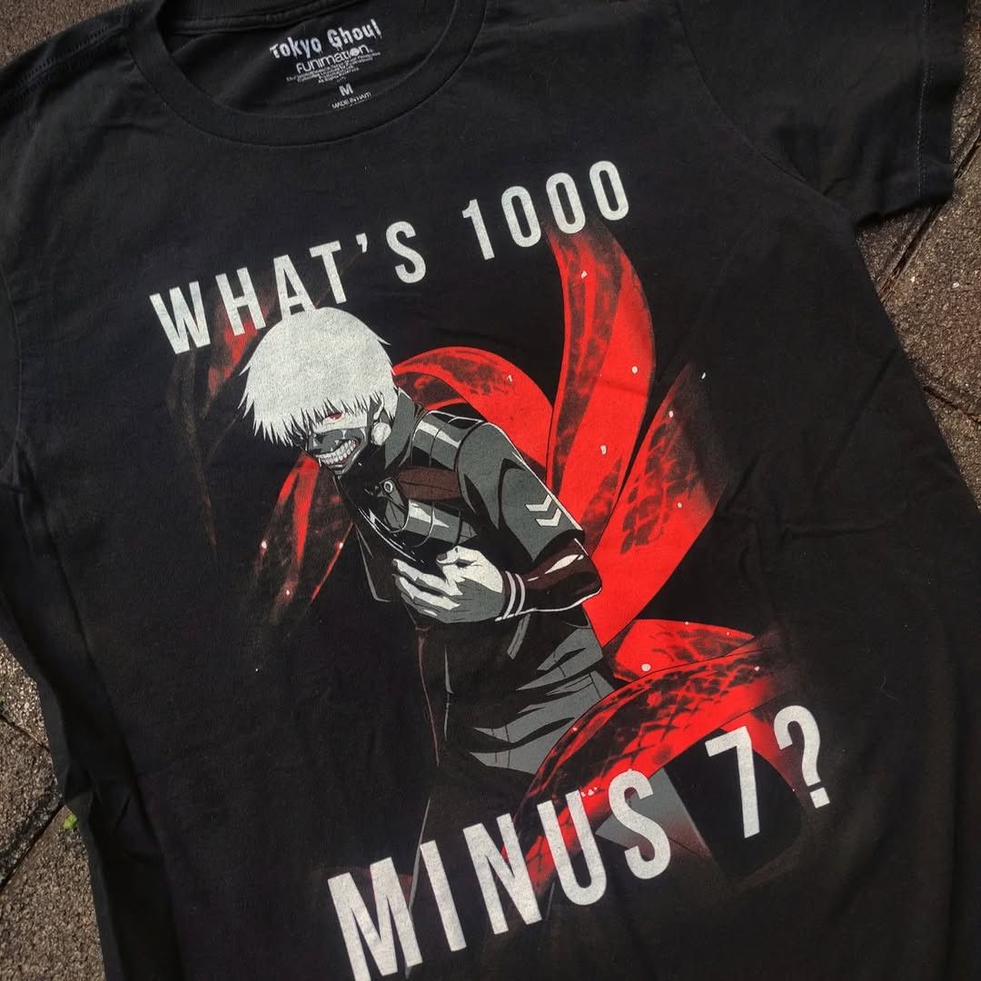 Anime Tokyo Ghoul Kaneki Ken Anime Tee Size US M / EU 48-50 / 2 - 2 Thumbnail