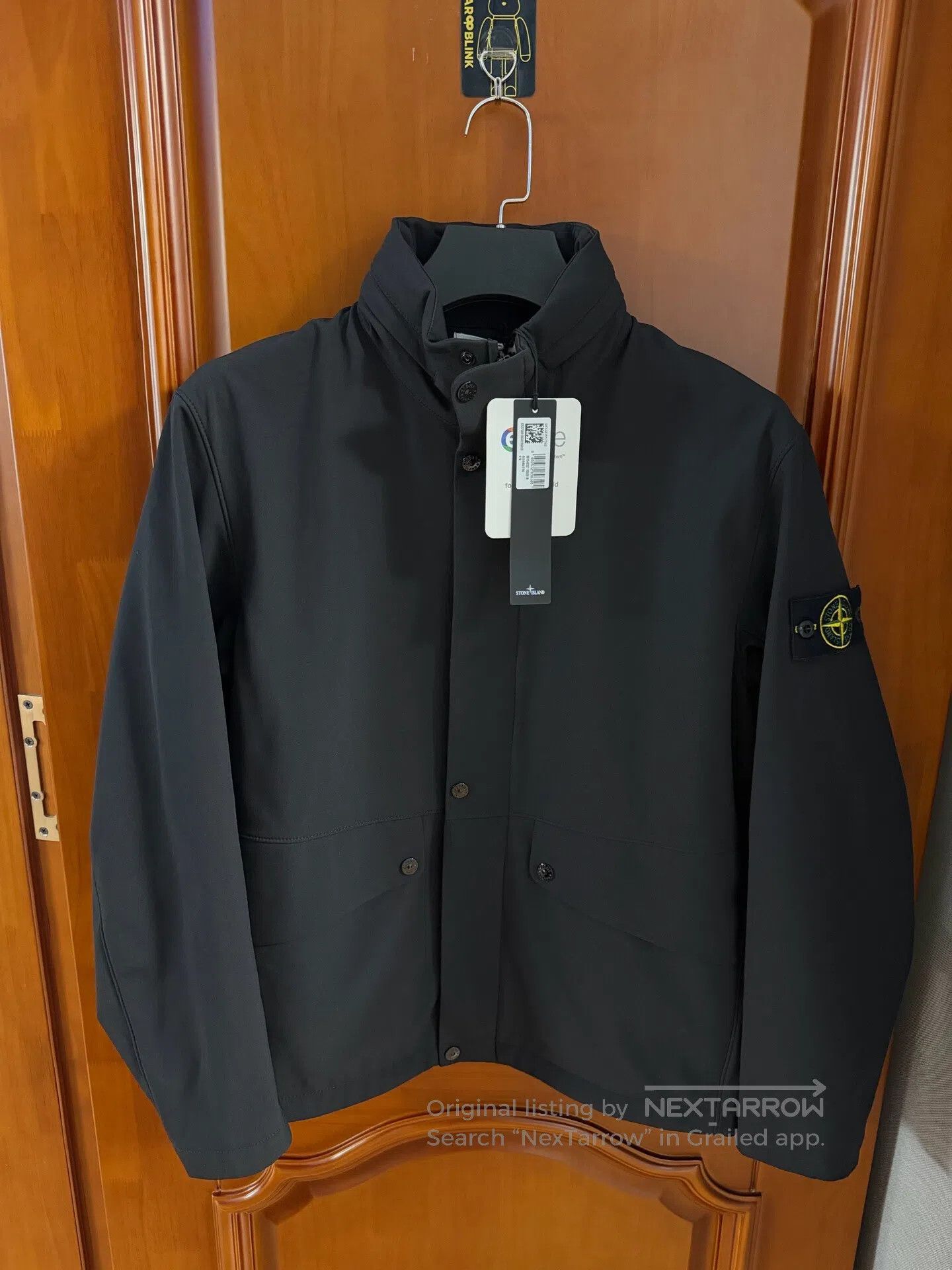 Stone Island STONE ISLAND Black Softshell Jacket| Size US M / EU 48-50 / 2 - 1 Thumbnail