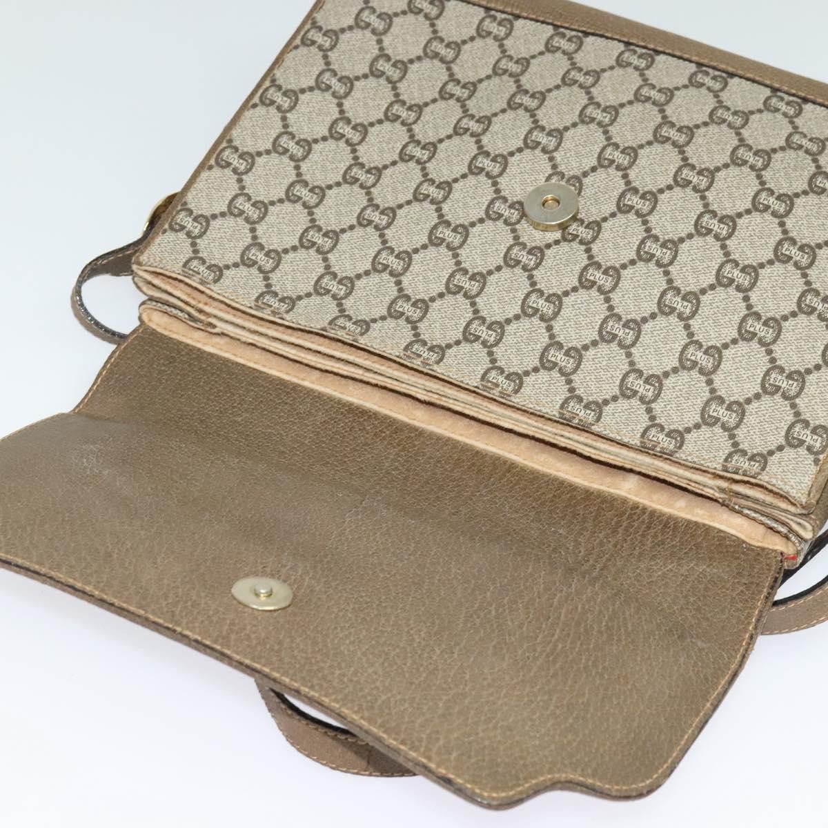 Gucci GUCCI GG Supreme Shoulder Bag Pvc Beige Gold Size ONE SIZE - 10 Thumbnail