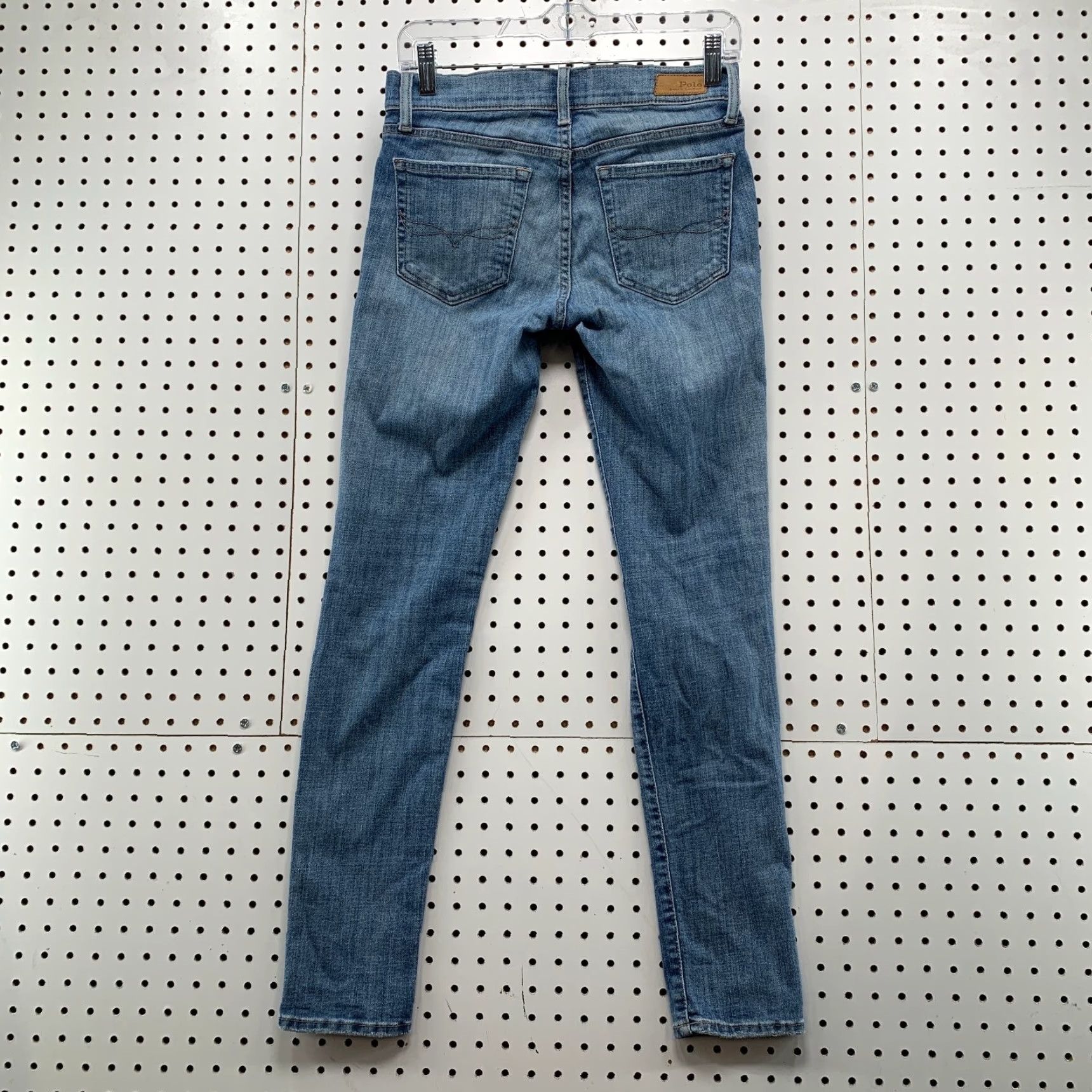 Polo Ralph Lauren Polo Ralph Lauren Jeans Womens 26 Denim Blue Tompkins Skinny Fit 28x29.5 Size 26" / US 2 / IT 38 - 5 Thumbnail