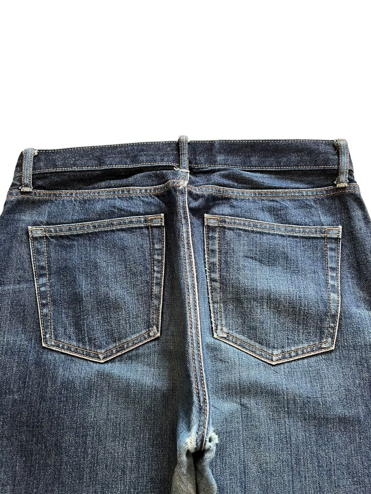 Uniqlo Vintage Japanese Uniqlo Selvedge Dark Wash Loose Jeans Size US 32 / EU 48 - 9 Thumbnail