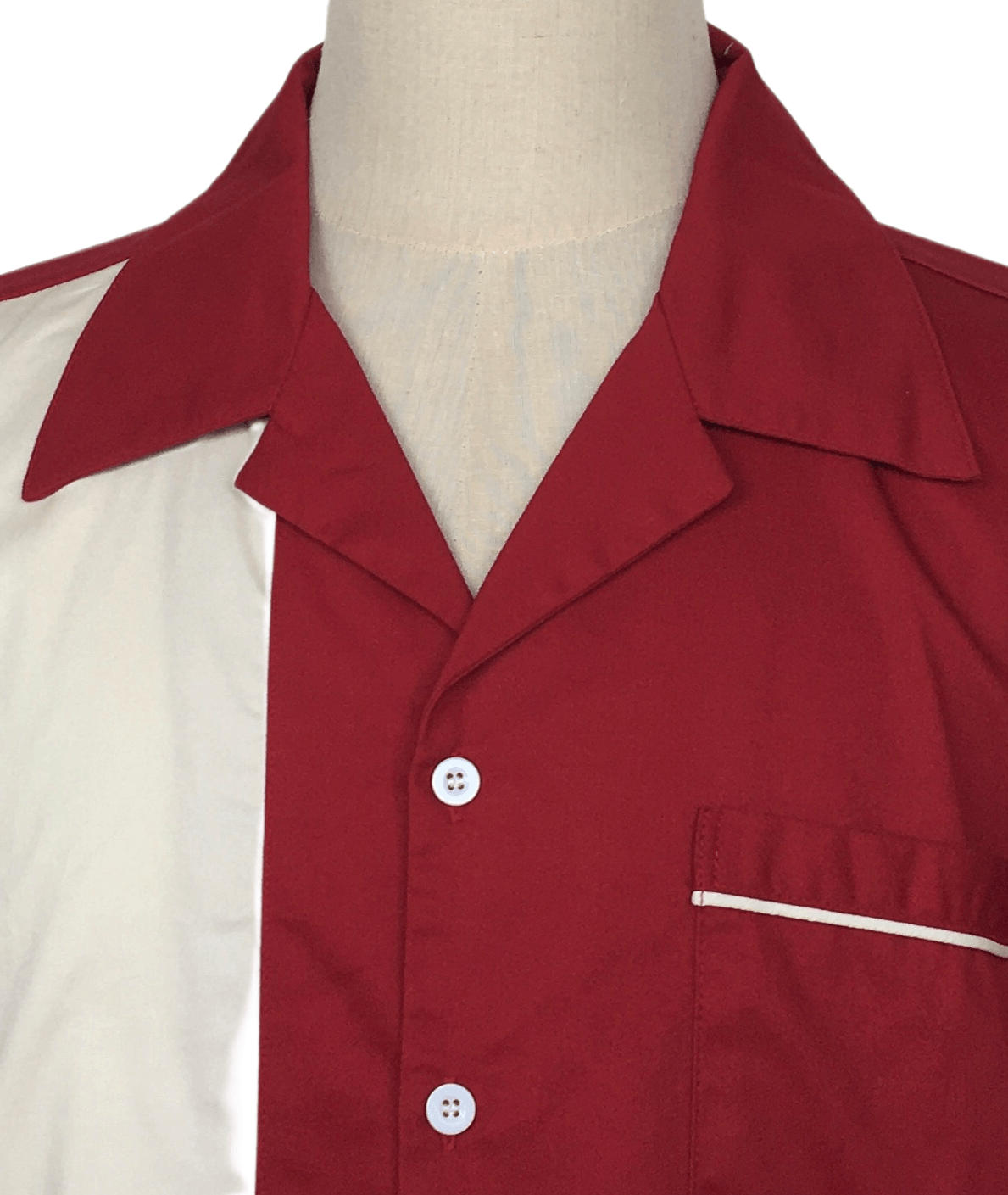 Other Men's Casual Shirts Maroon Color with Pocket Size US XXL / EU 58 / 5 - 5 Thumbnail