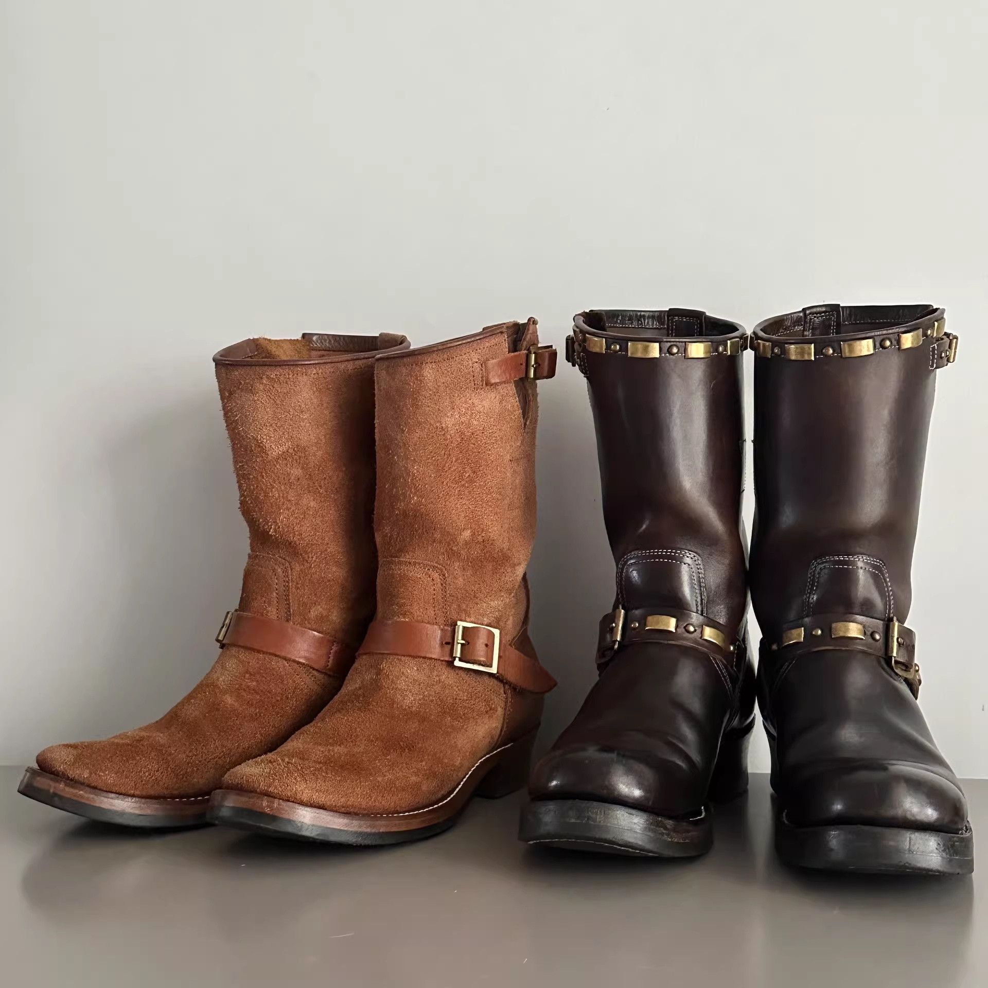 Clinch Boots Clinch x BSW Horsehide Engineer Boots Size US 8.5 / EU 41-42 - 9 Thumbnail