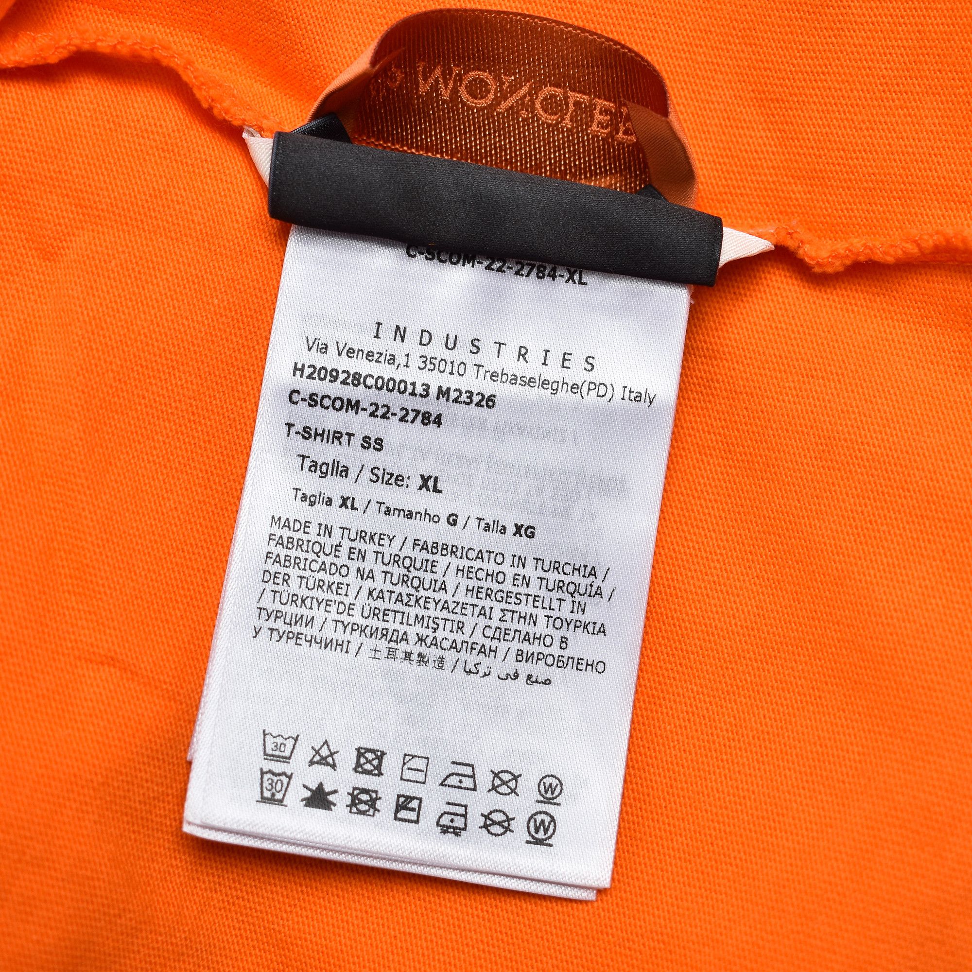 Moncler Genius *BNWOT**MONCLER GENIUS 1952 GRAPHIC ORANGE T-SHIRT Size US XL / EU 56 / 4 - 6 Thumbnail