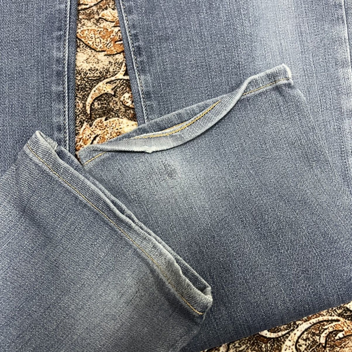 Edwin 🔥Vintage Edwin Jersey Washed Slim Fit Distress Denim Jeans Size US 36 / EU 52 - 8 Thumbnail