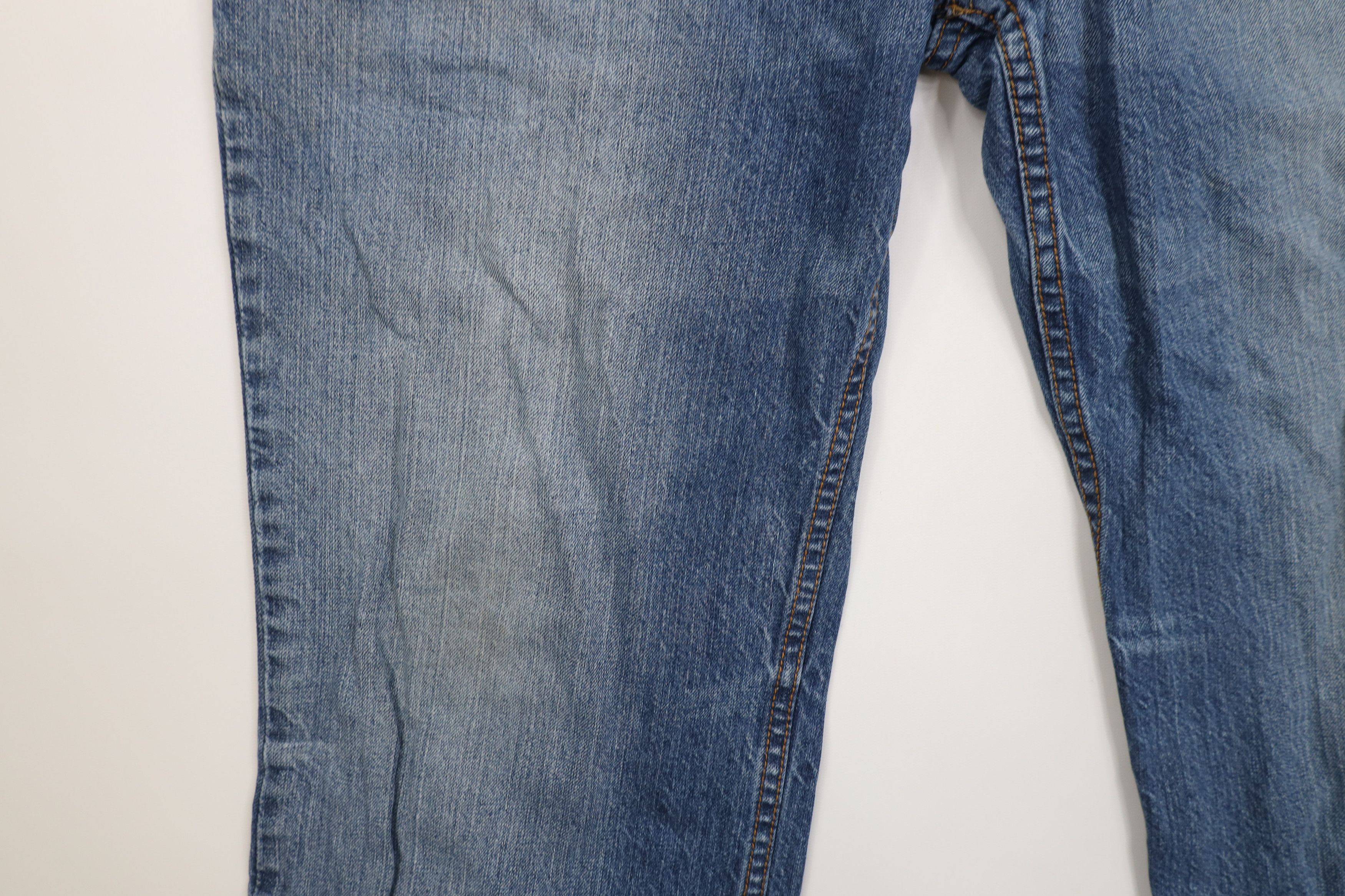 Aeropostale Vintage Y2K Aeropostale Essex Straight Wide Leg Jeans Blue Size US 38 / EU 54 - 6 Thumbnail