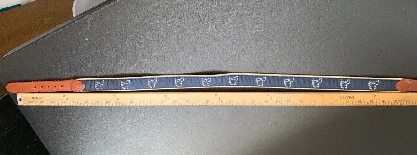Other Vtg Leather Man Cape Cod Solid Brass Buckle Woven Belt Sz 34 Size ONE SIZE - 2 Thumbnail