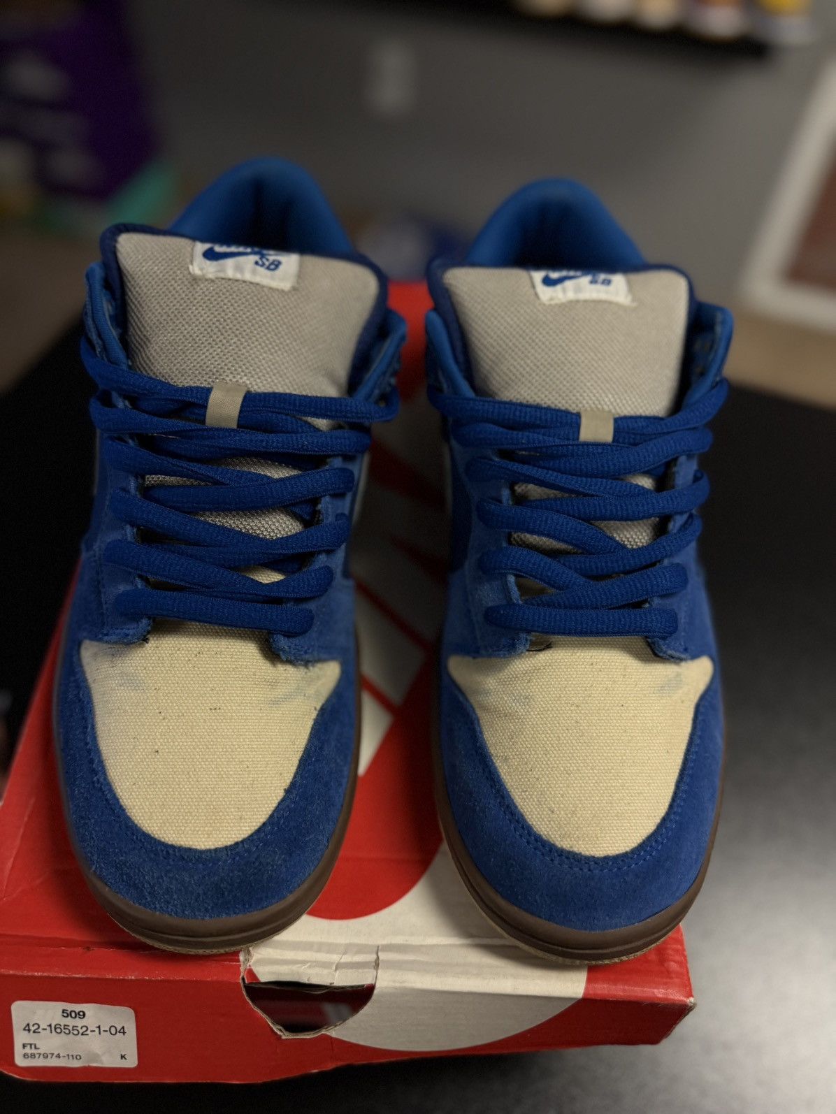 Nike Size 11 - Nike Dunk Pro SB Low Gold Rail 2008 RARE Size US 11 / EU 44 - 6 Thumbnail